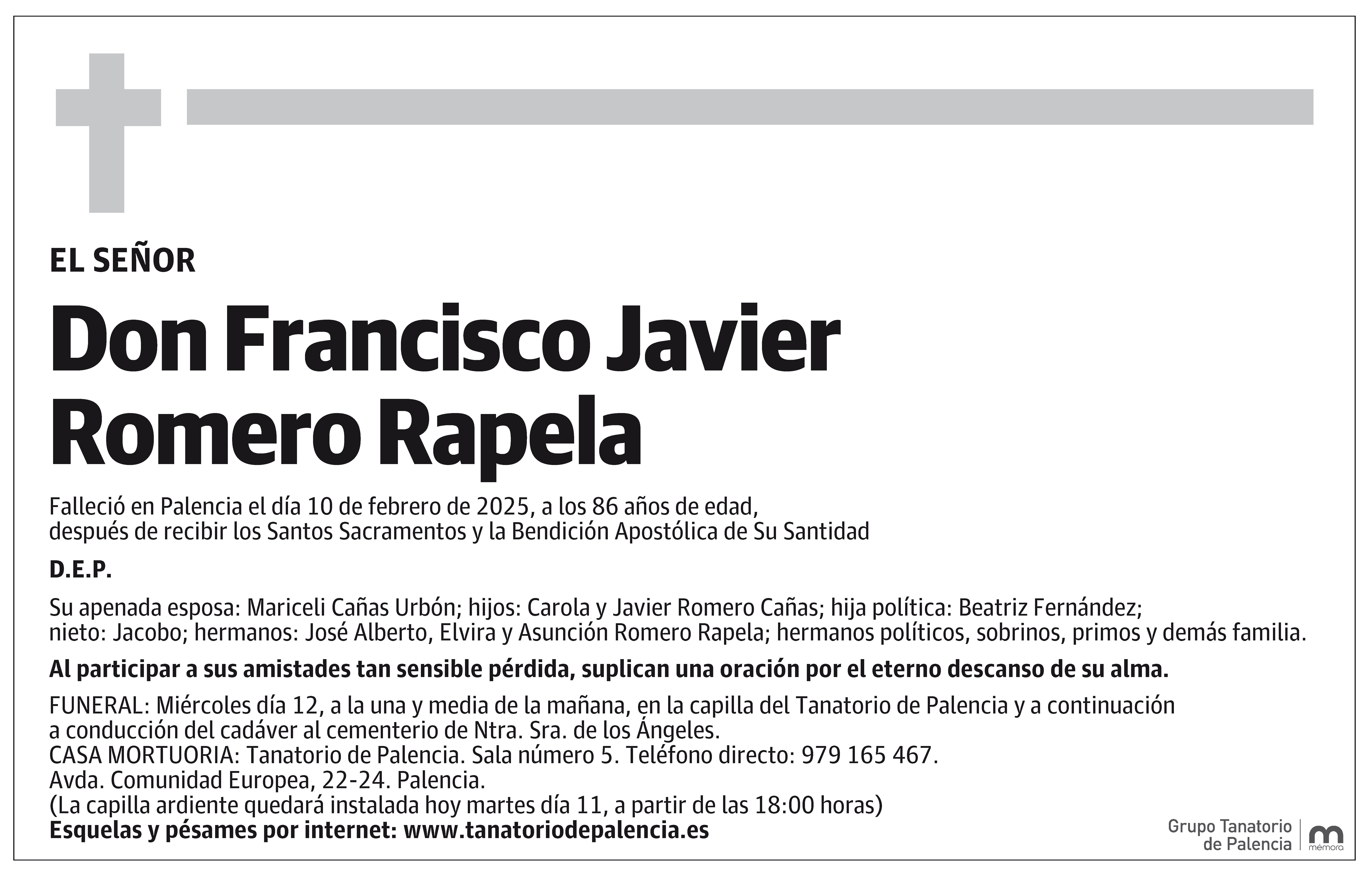 Francisco Javier Romero Rapela