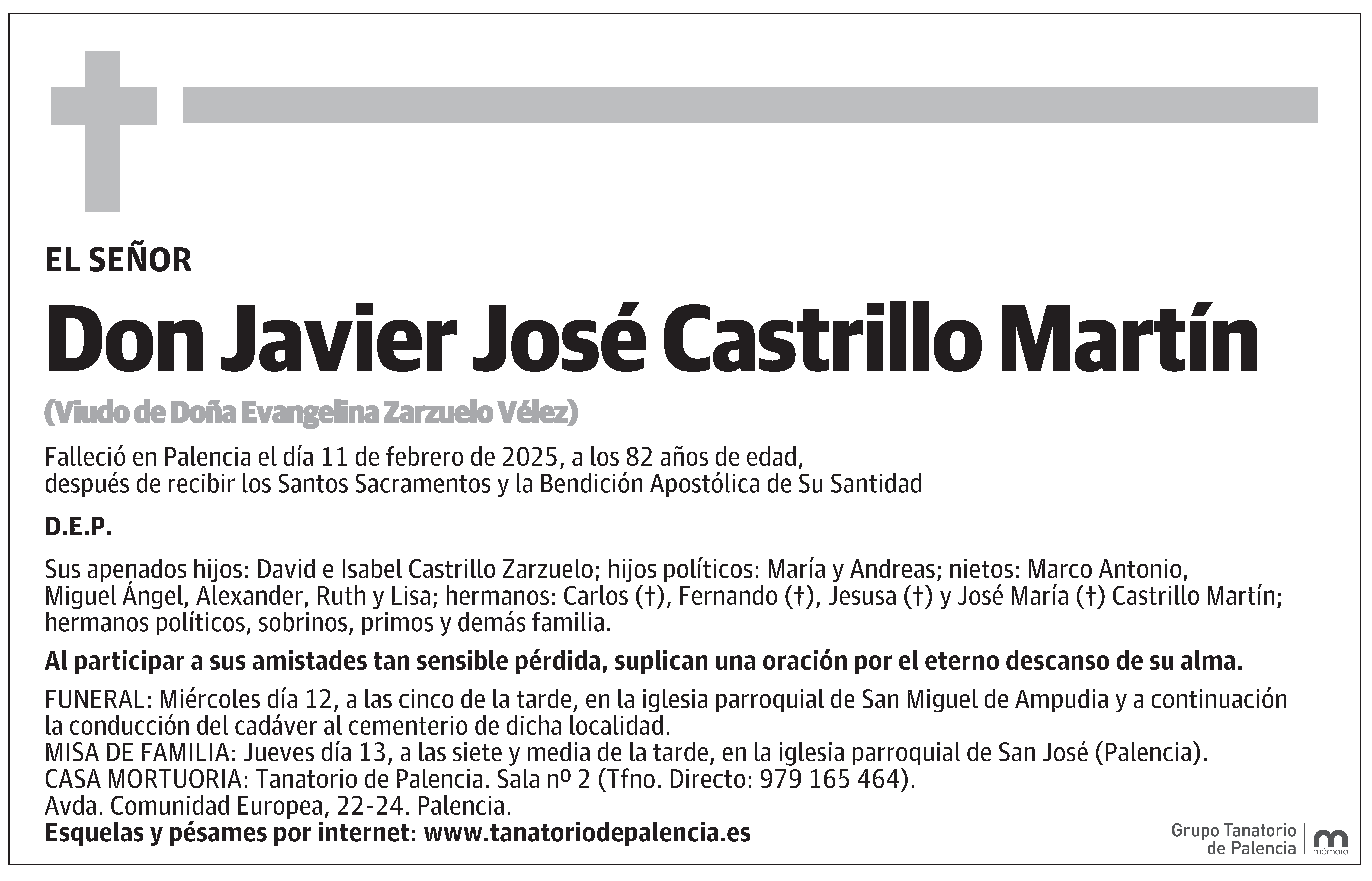 Javier José Castrillo Martín