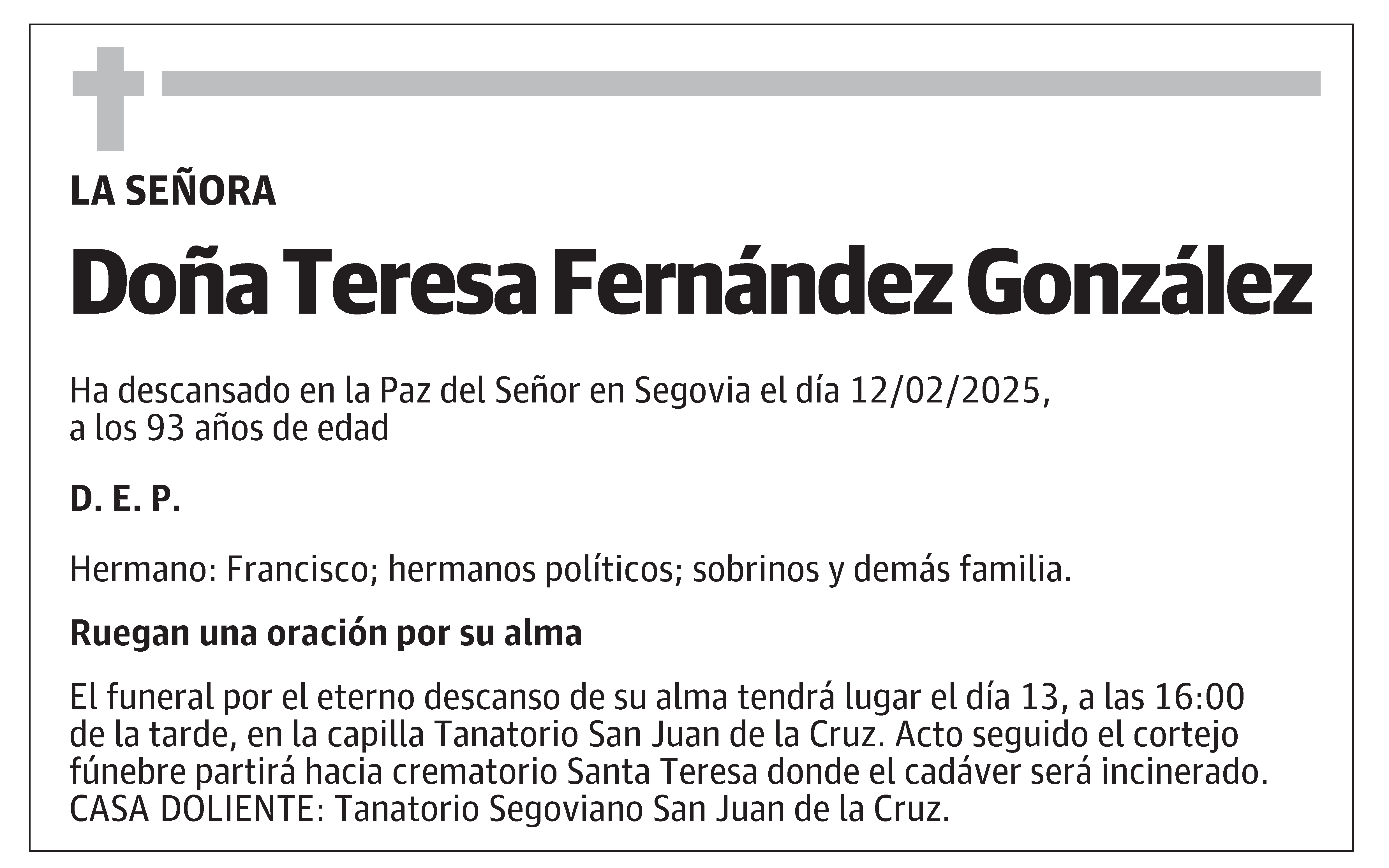 Teresa Fernández González