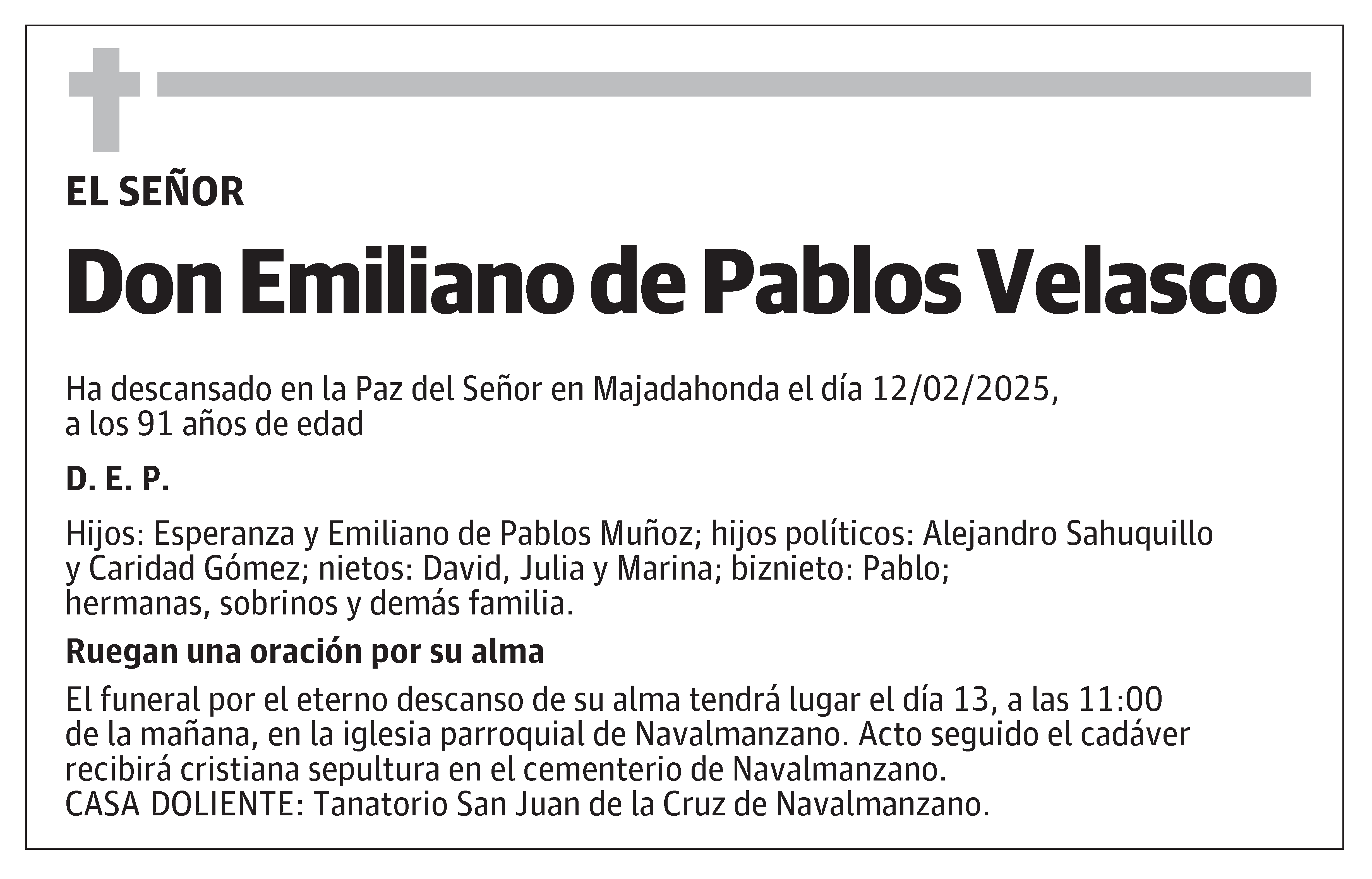 Emiliano de Pablos Velasco