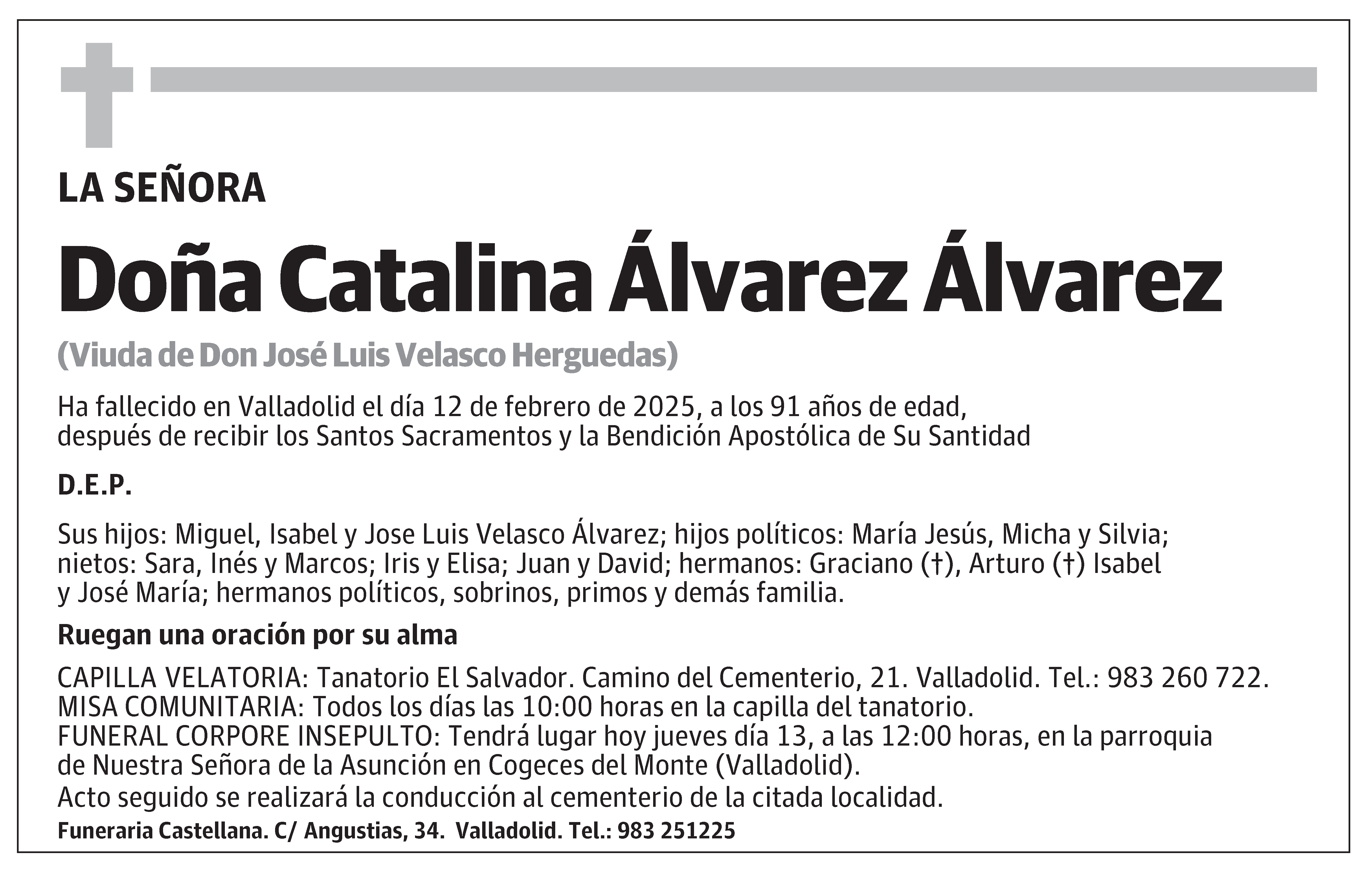 Catalina Álvarez Álvarez