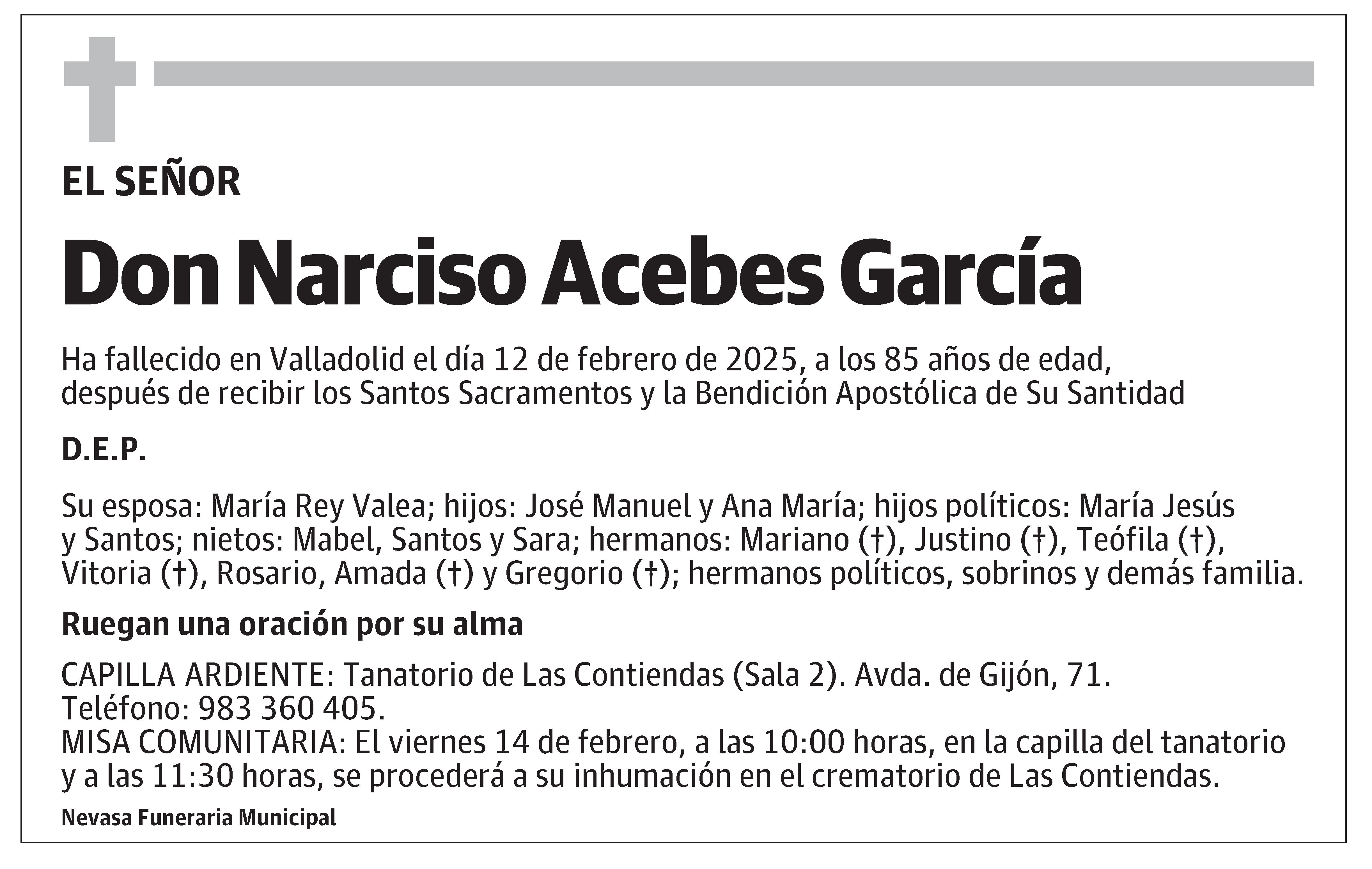 Narciso Acebes García