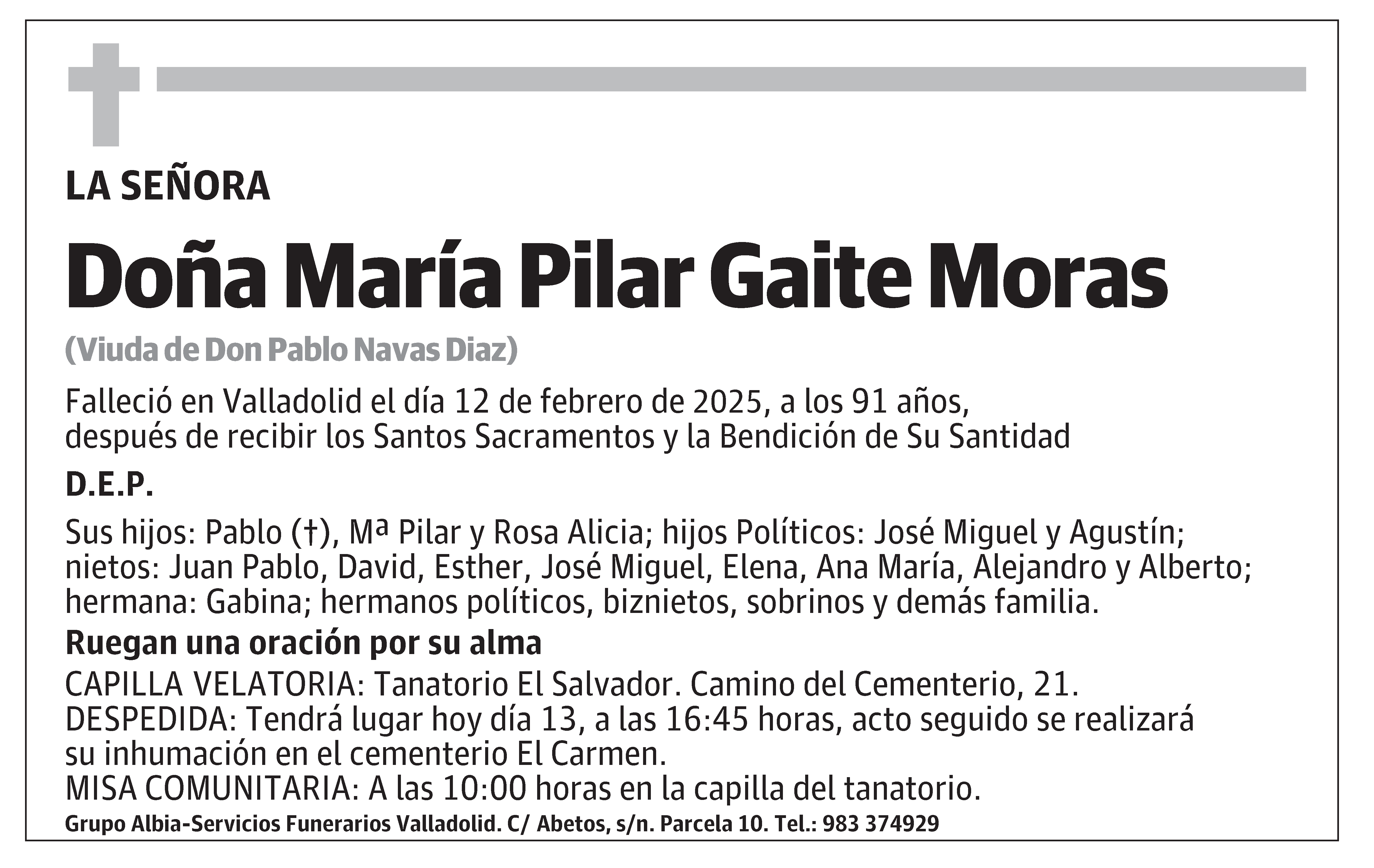 María Pilar Gaite Moras