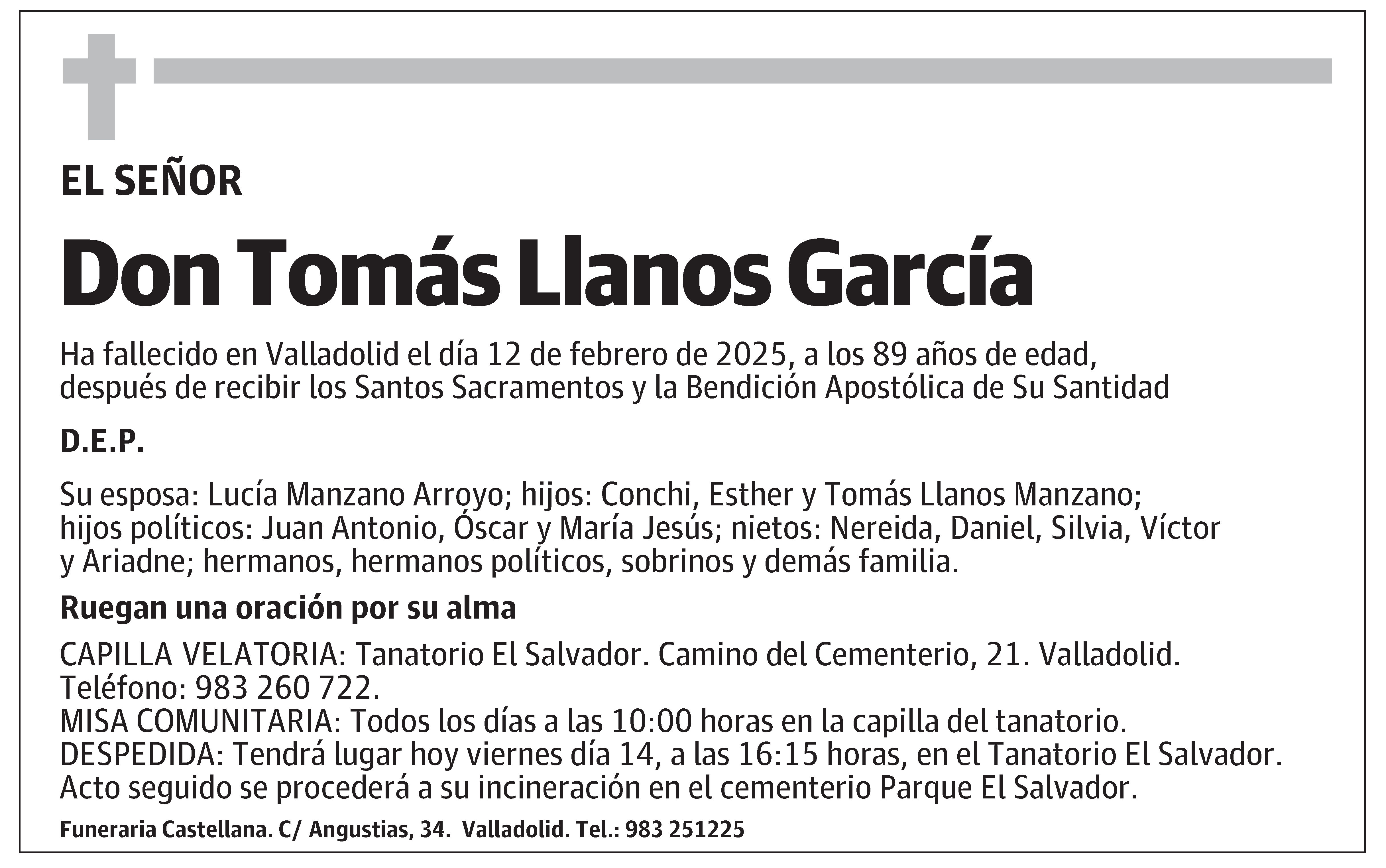 Tomás Llanos García