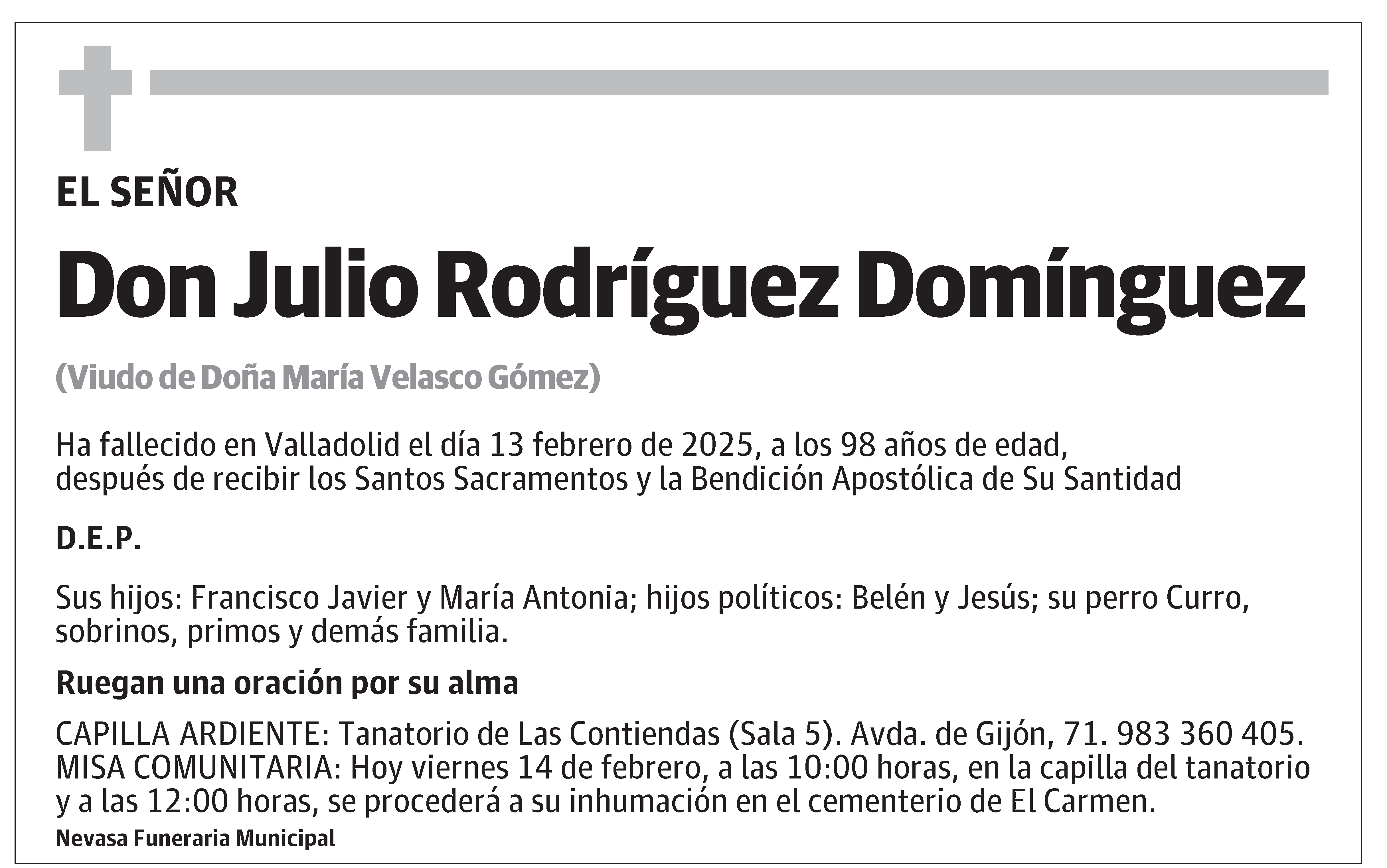 Julio Rodríguez Domínguez