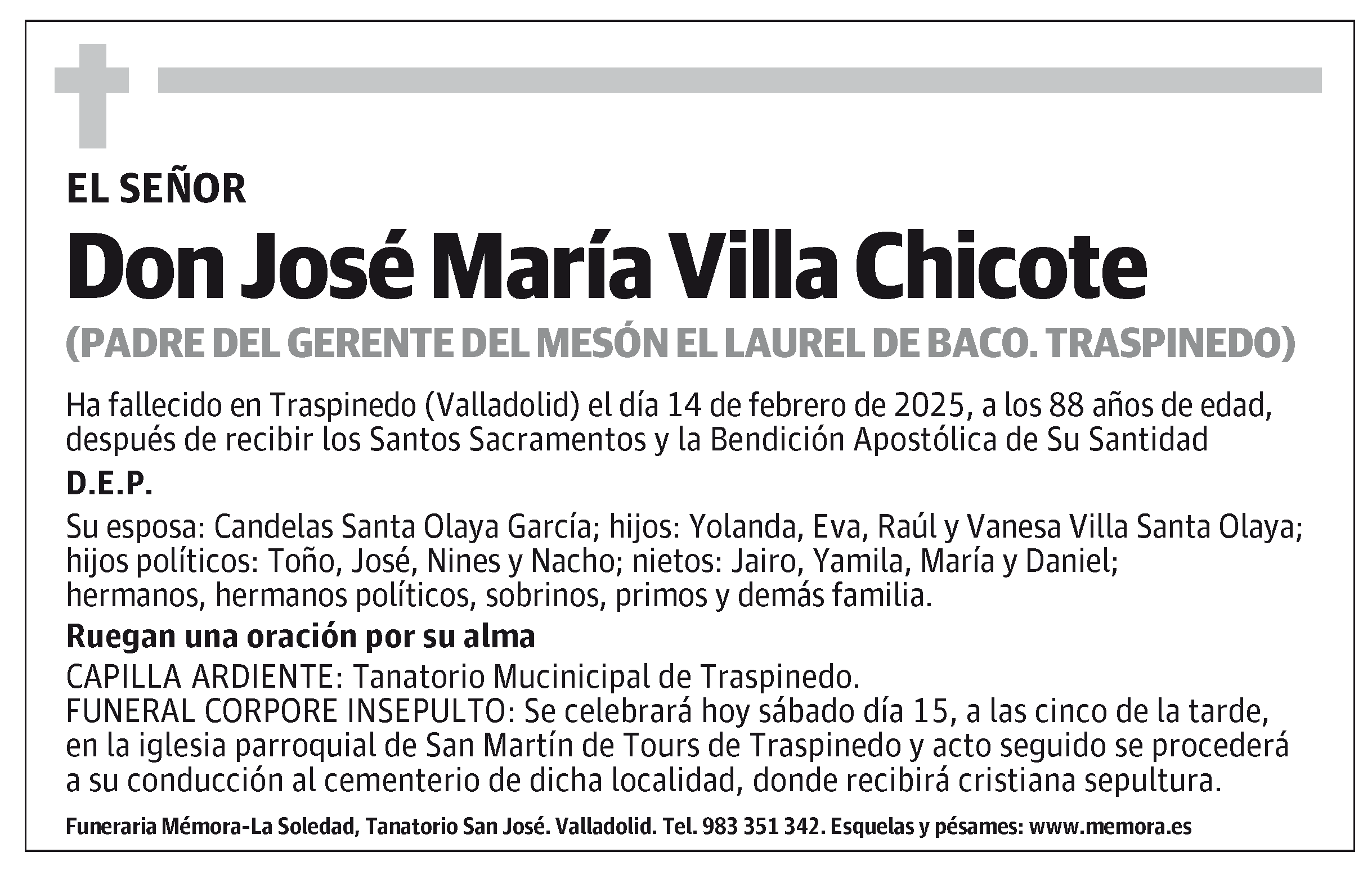 José María Villa Chicote