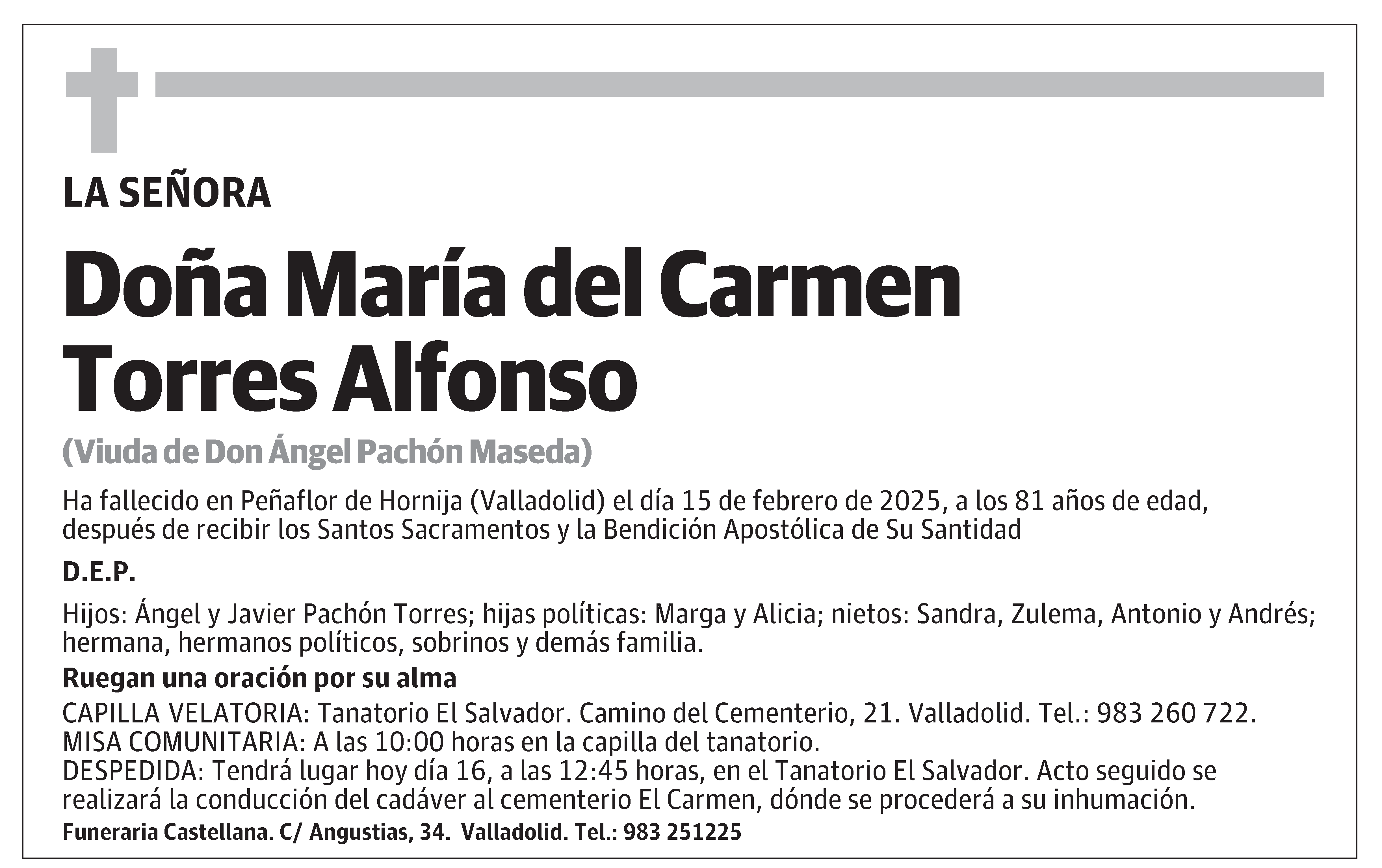 María del Carmen Torres Alfonso