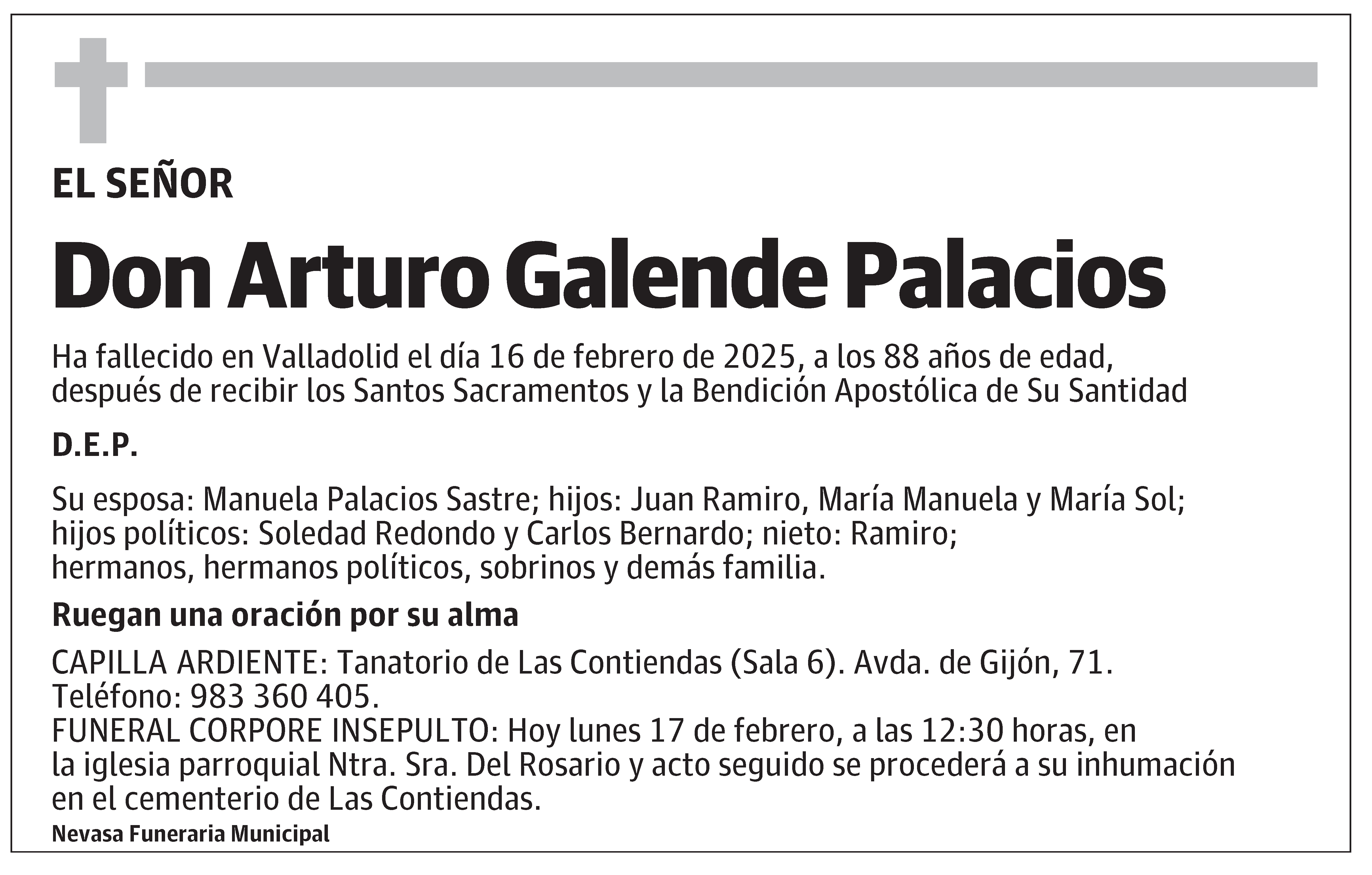 Arturo Galende Palacios