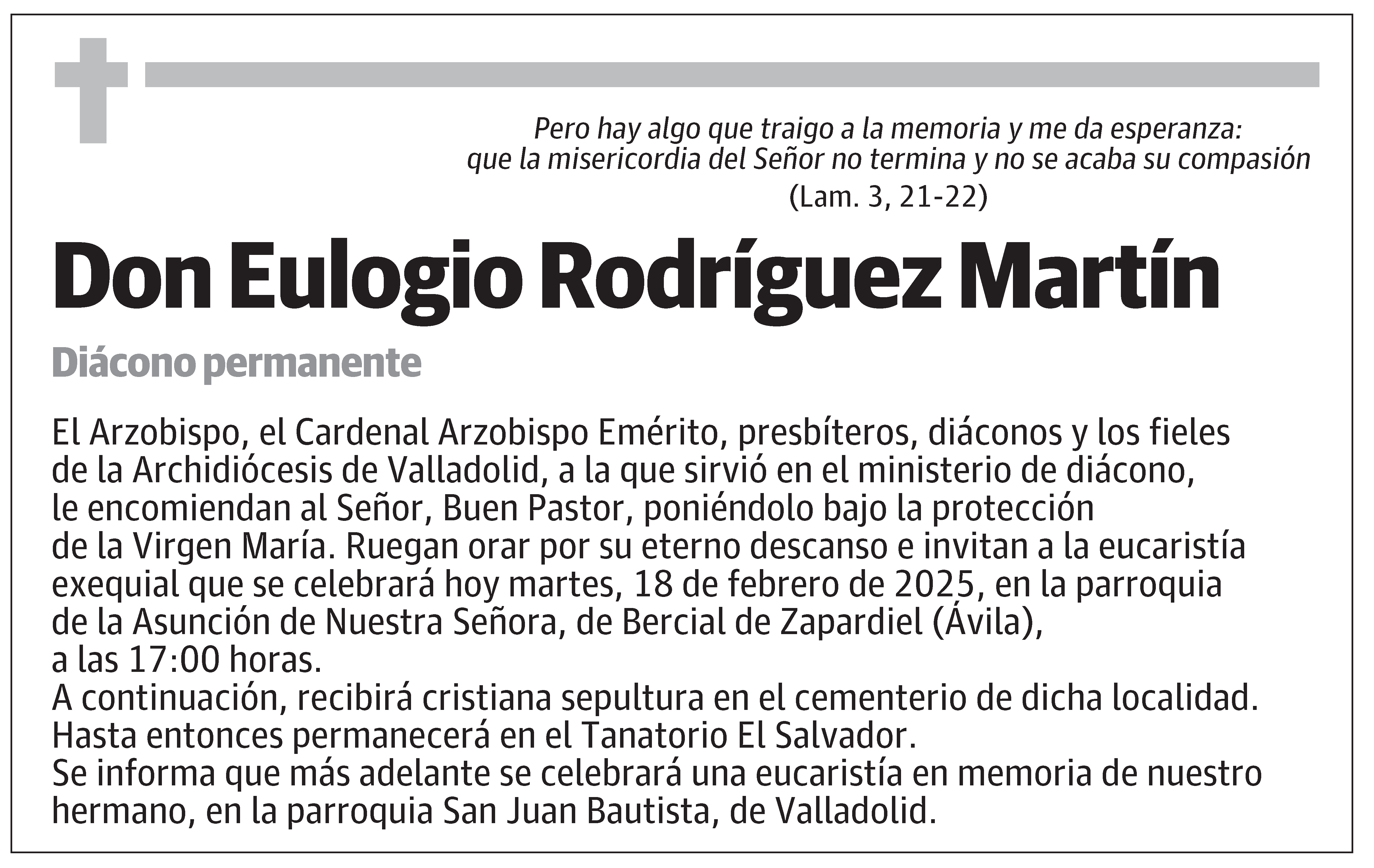 Eulogio Rodríguez Martín