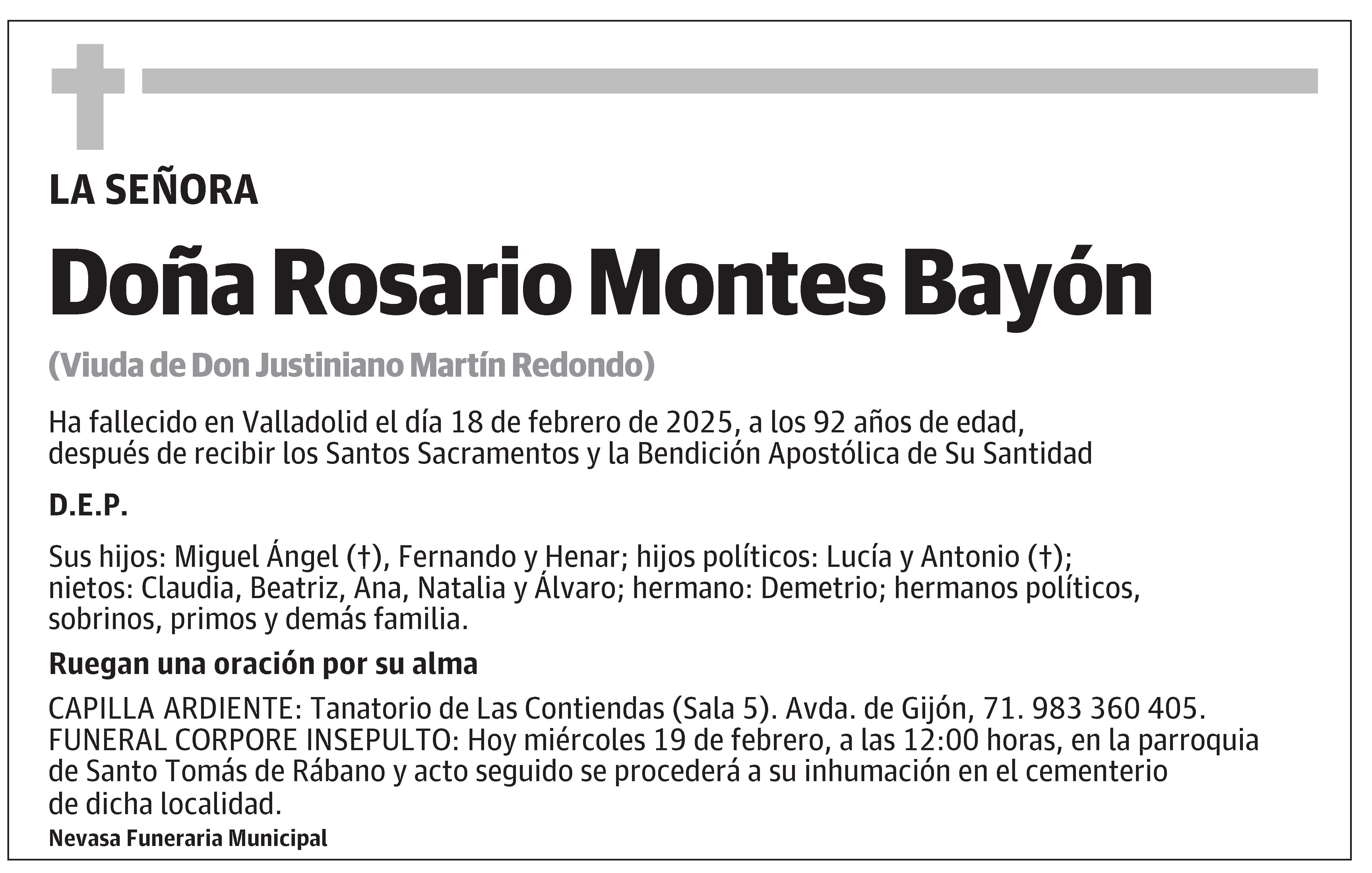 Rosario Montes Bayón