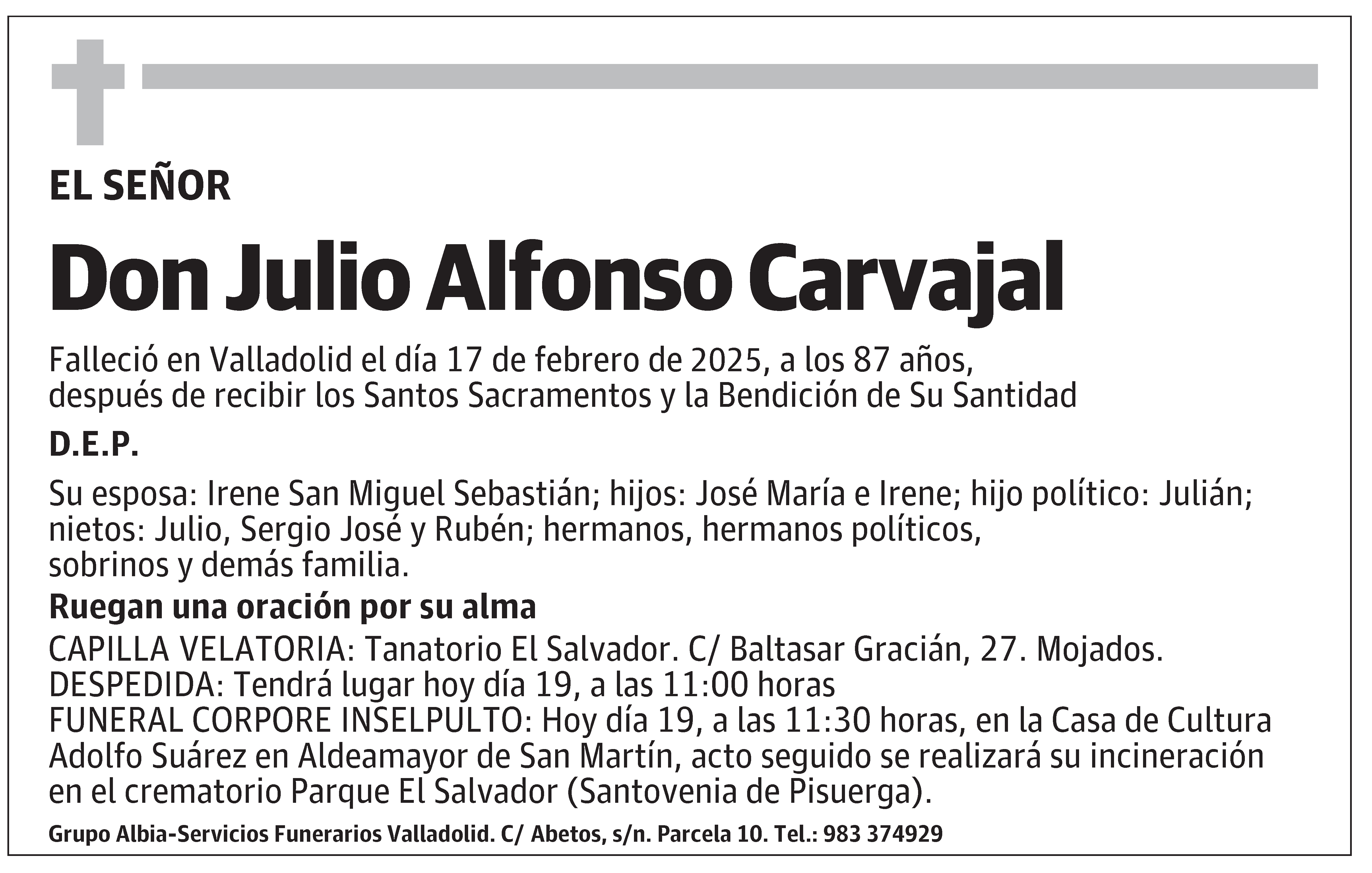 Julio Alfonso Carvajal