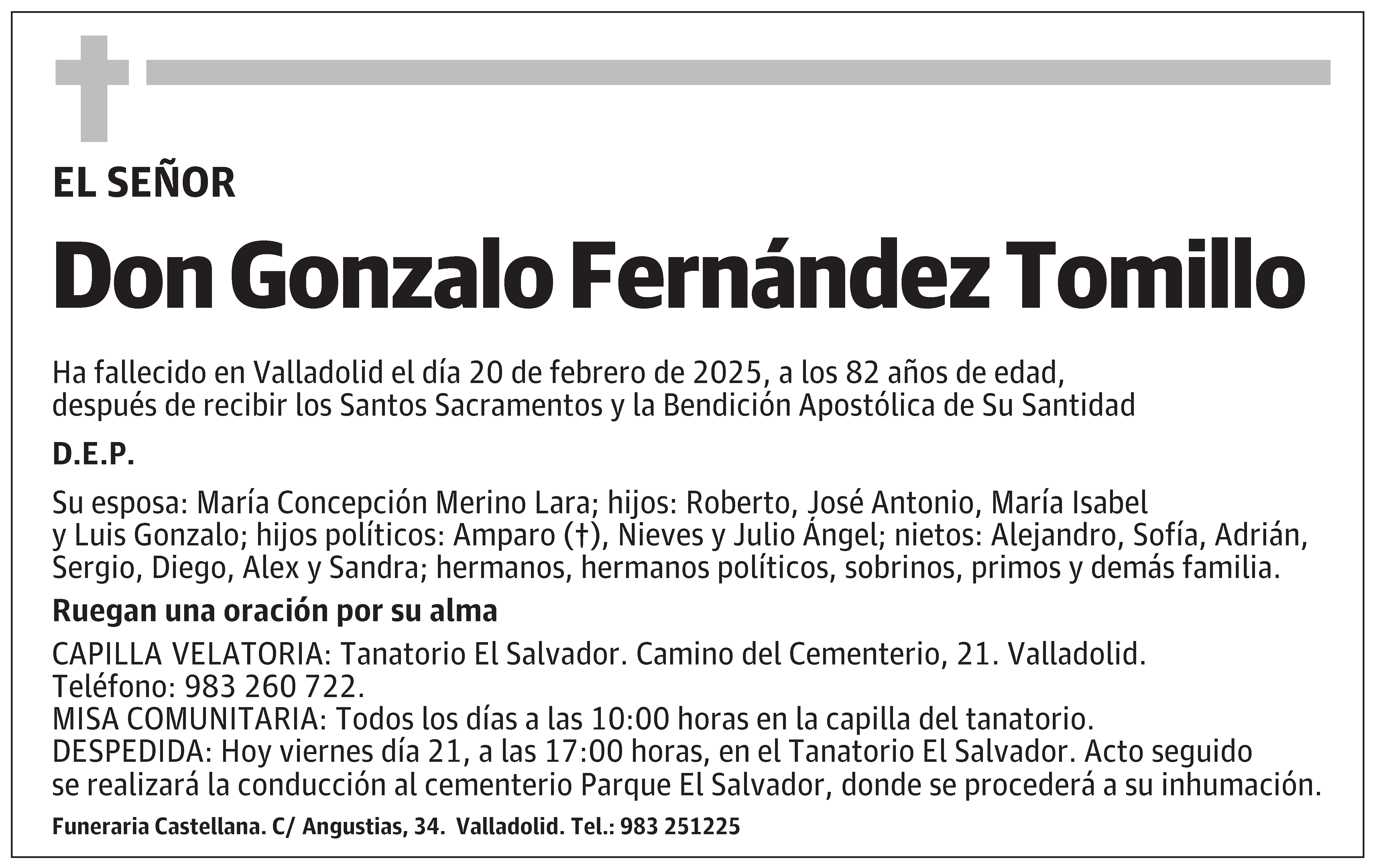 Gonzalo Fernández Tomillo