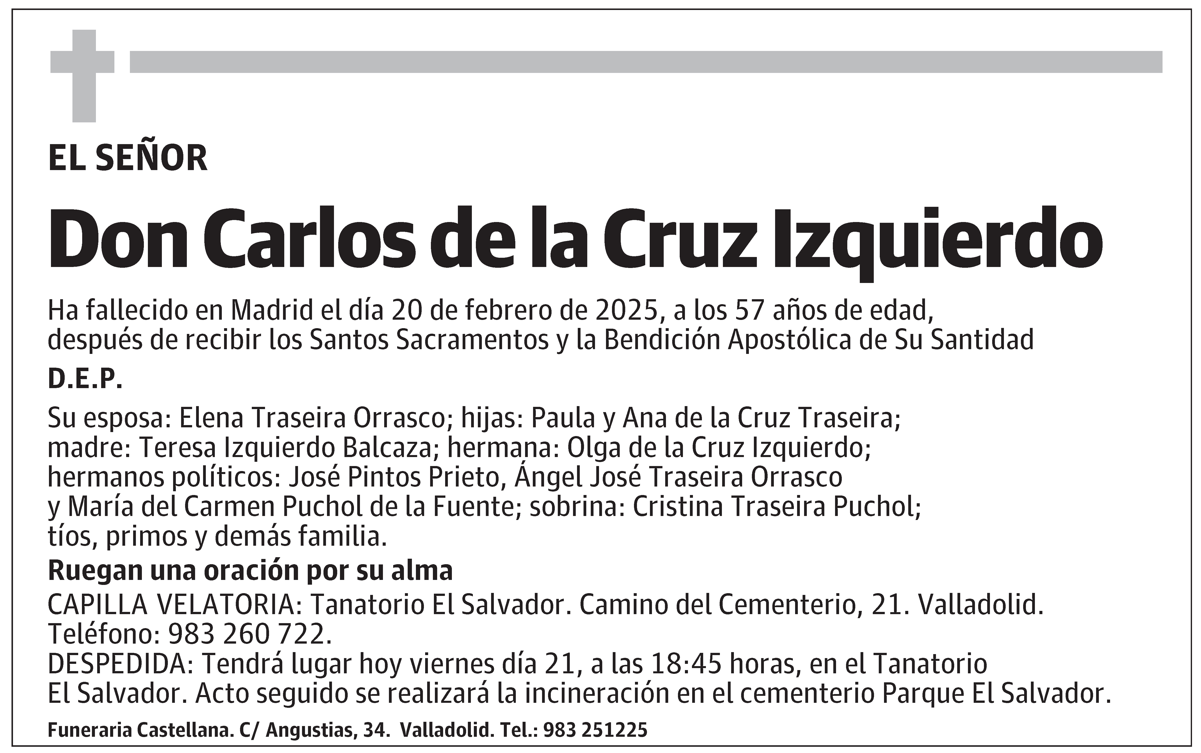 Carlos de la Cruz Izquierdo