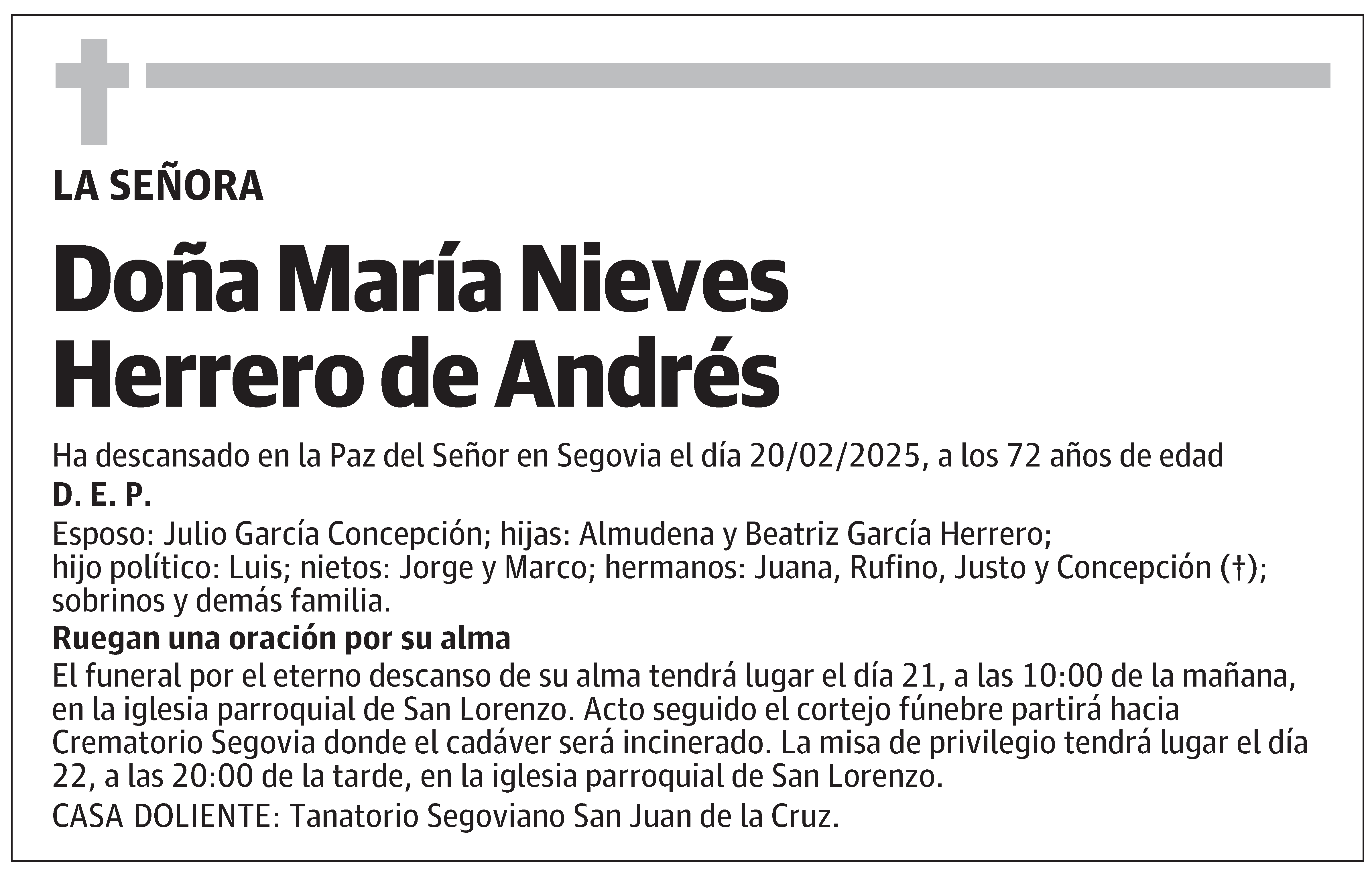 María Nieves Herrero de Andrés