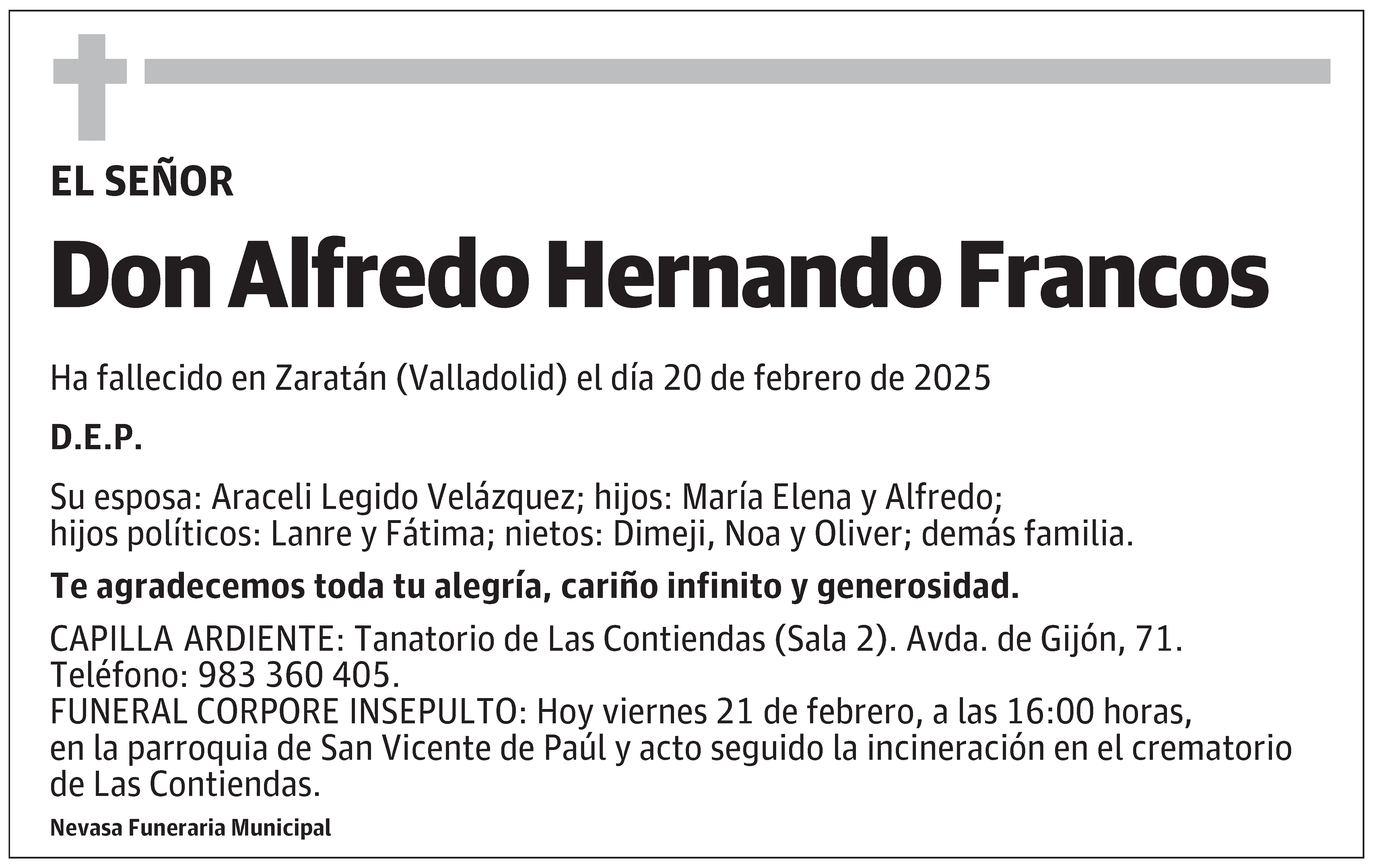 Alfredo Hernando Francos