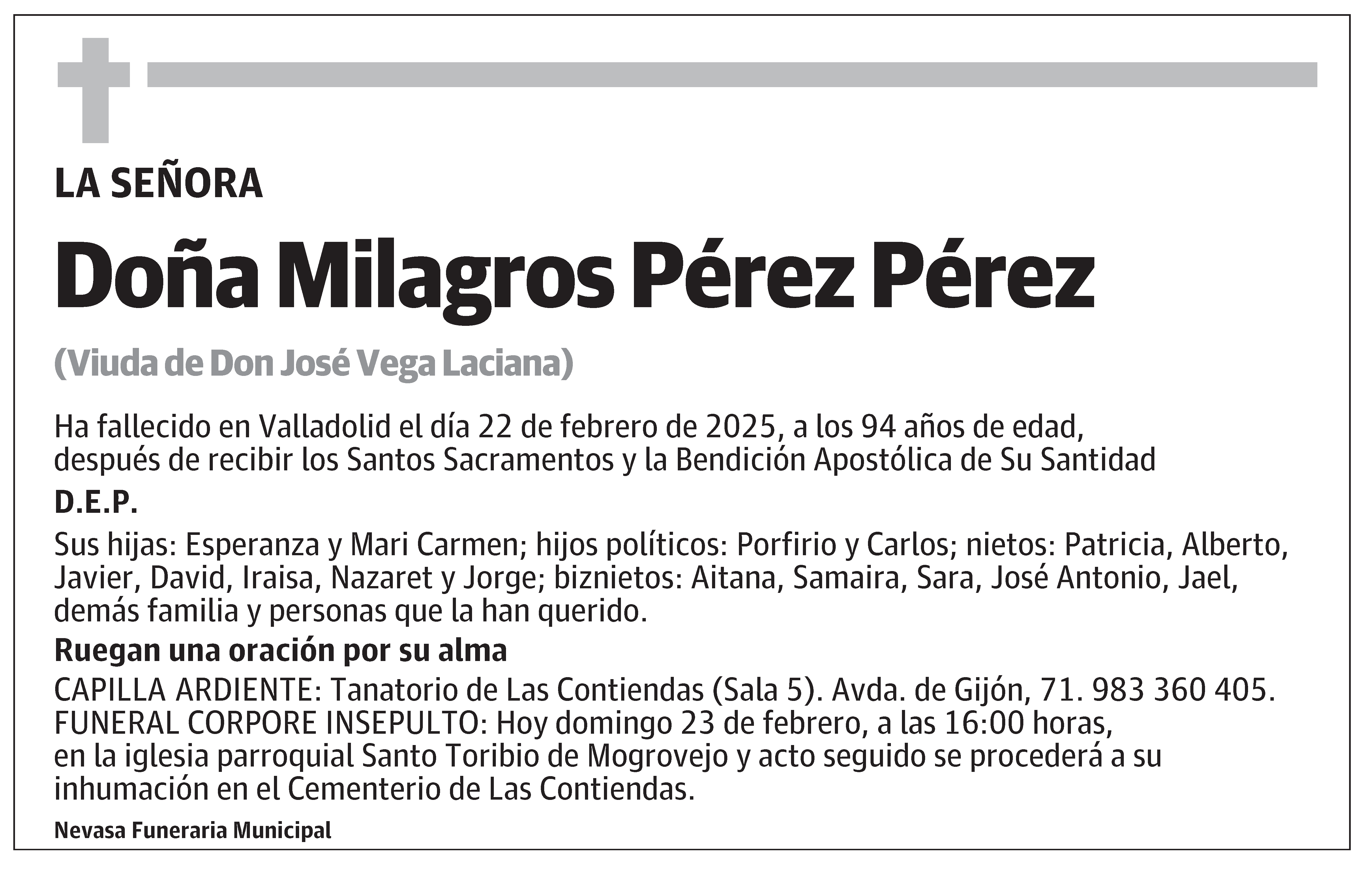 Milagros Pérez Pérez