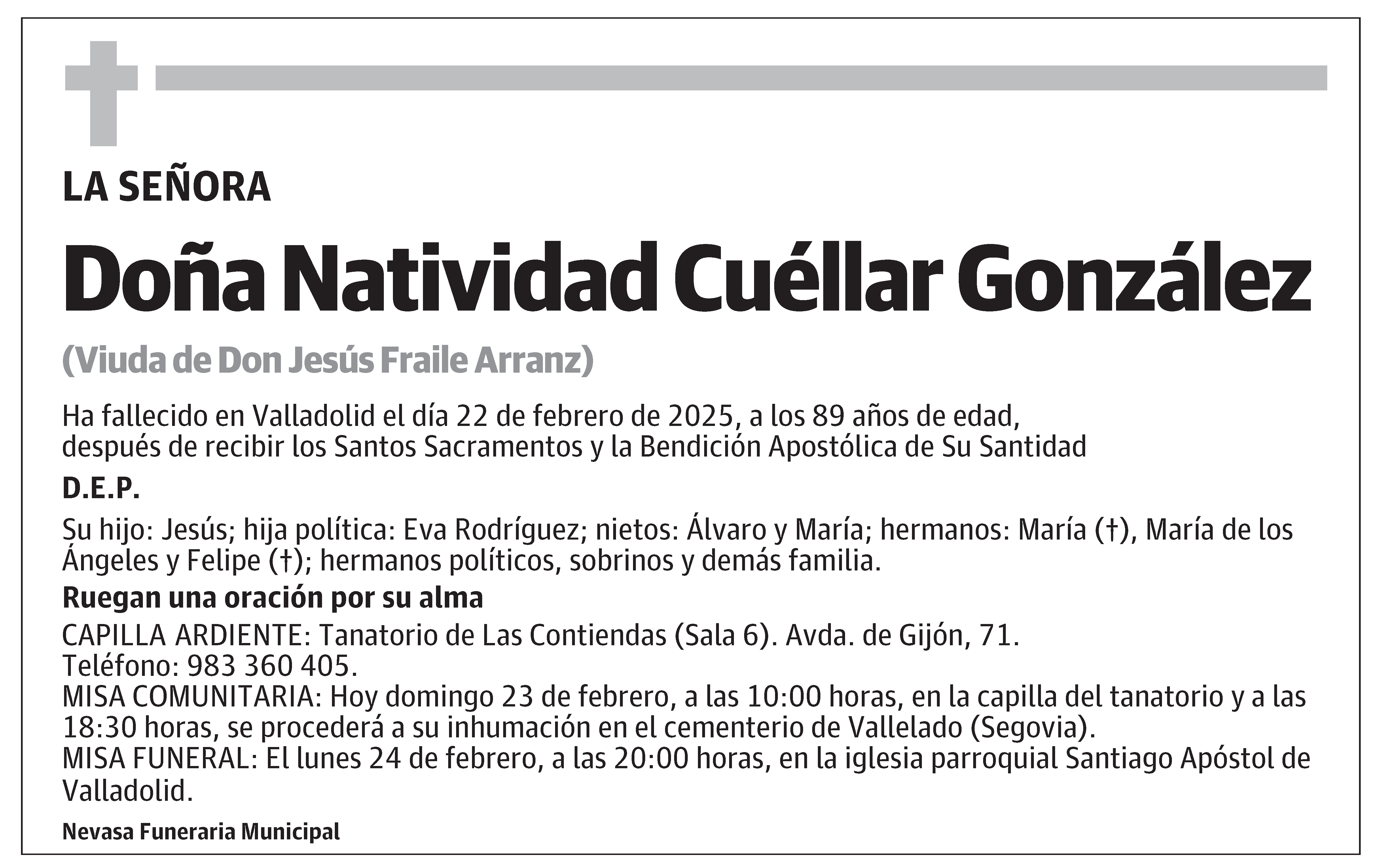 Natividad Cuéllar González