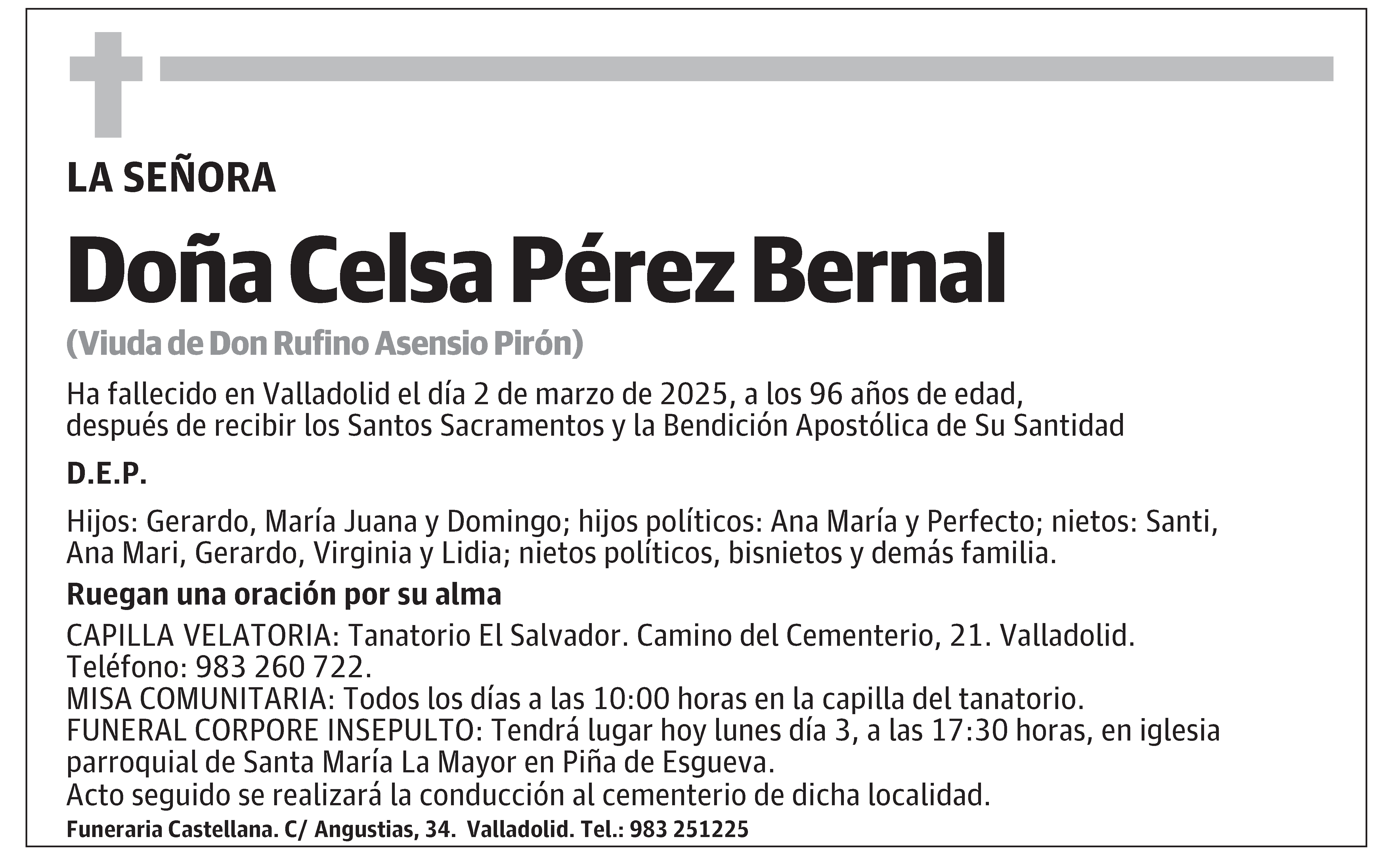 Celsa Pérez Bernal