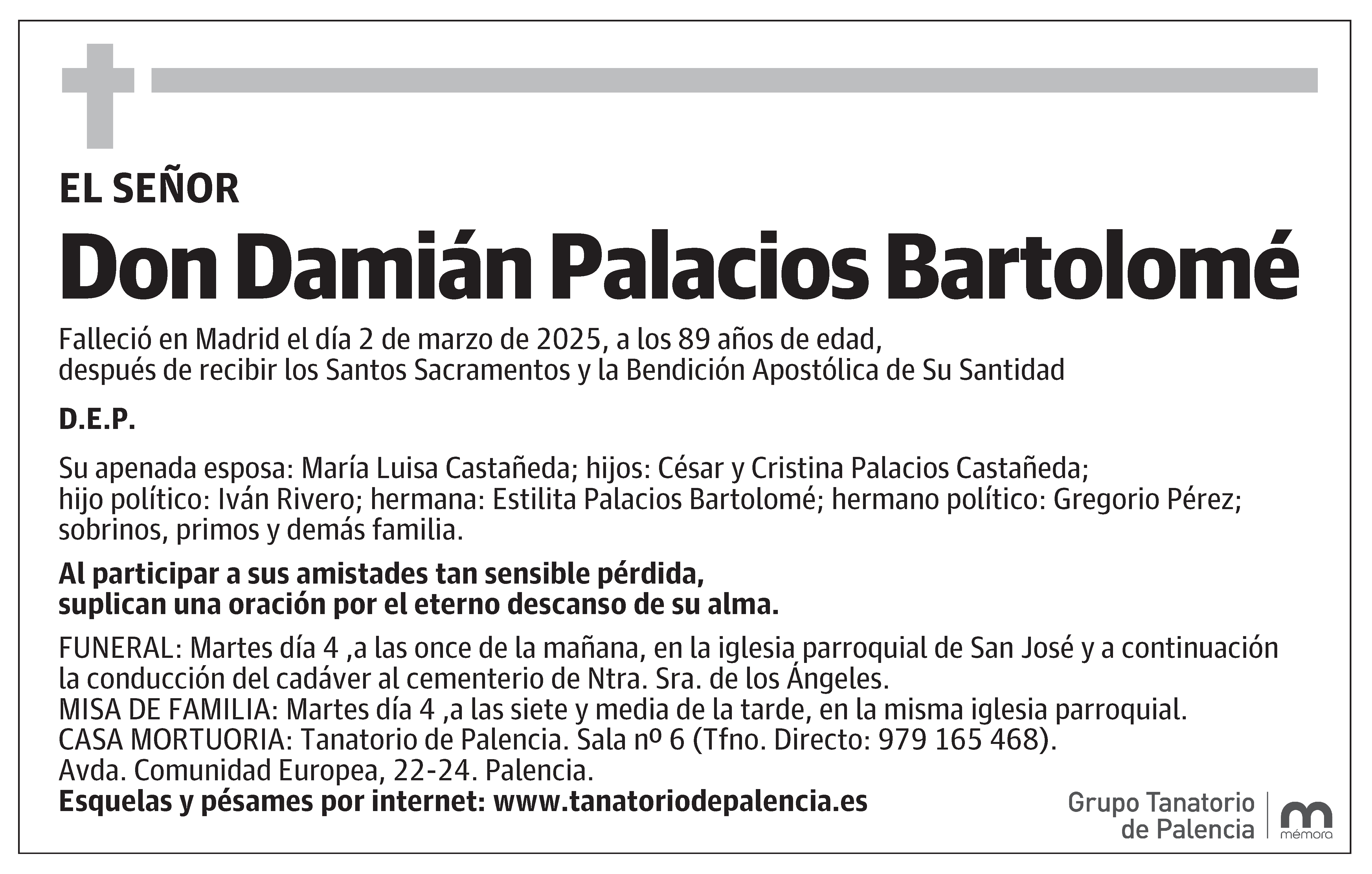 Damián Palacios Bartolomé