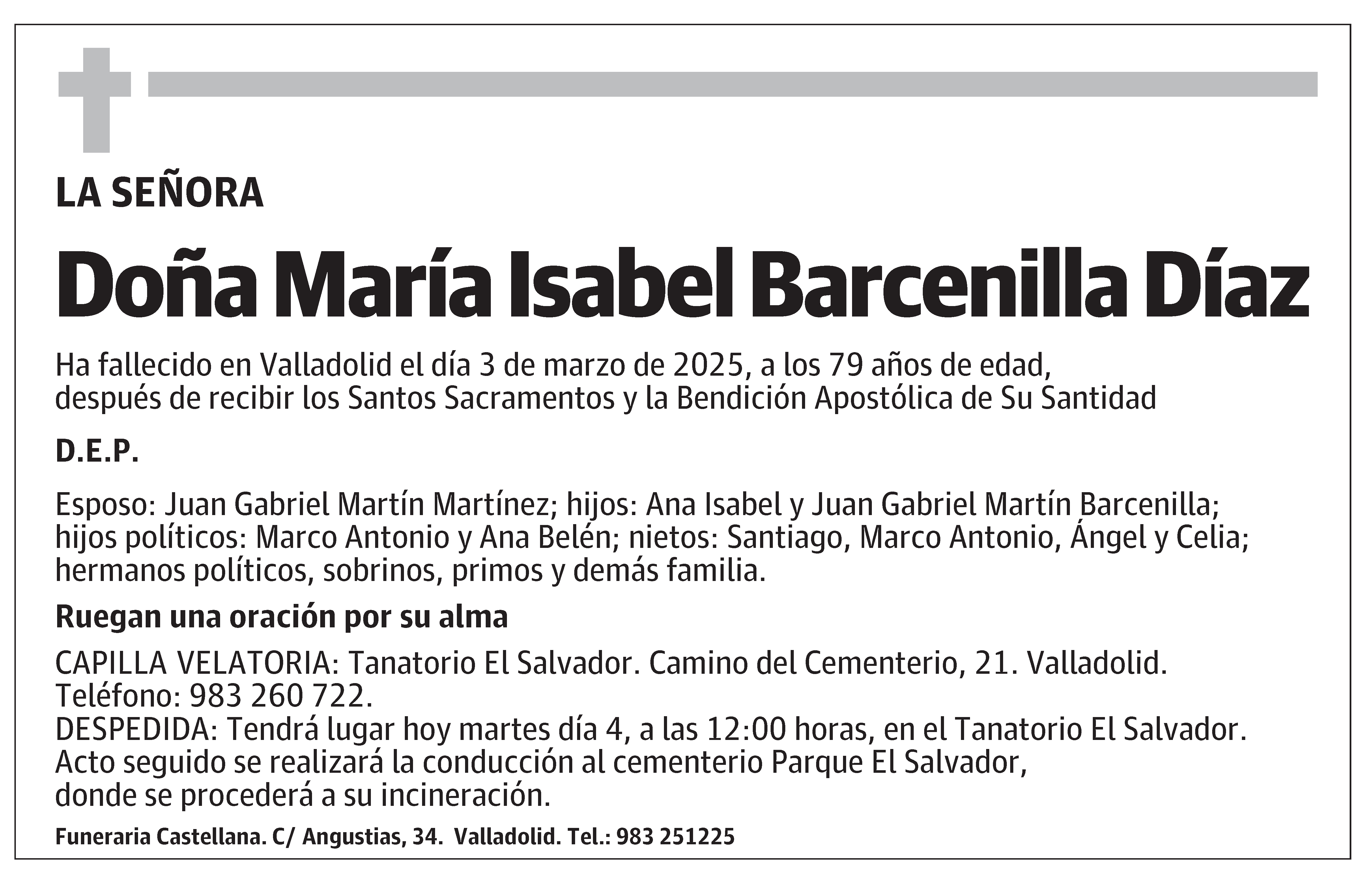 María Isabel Barcenilla Díaz