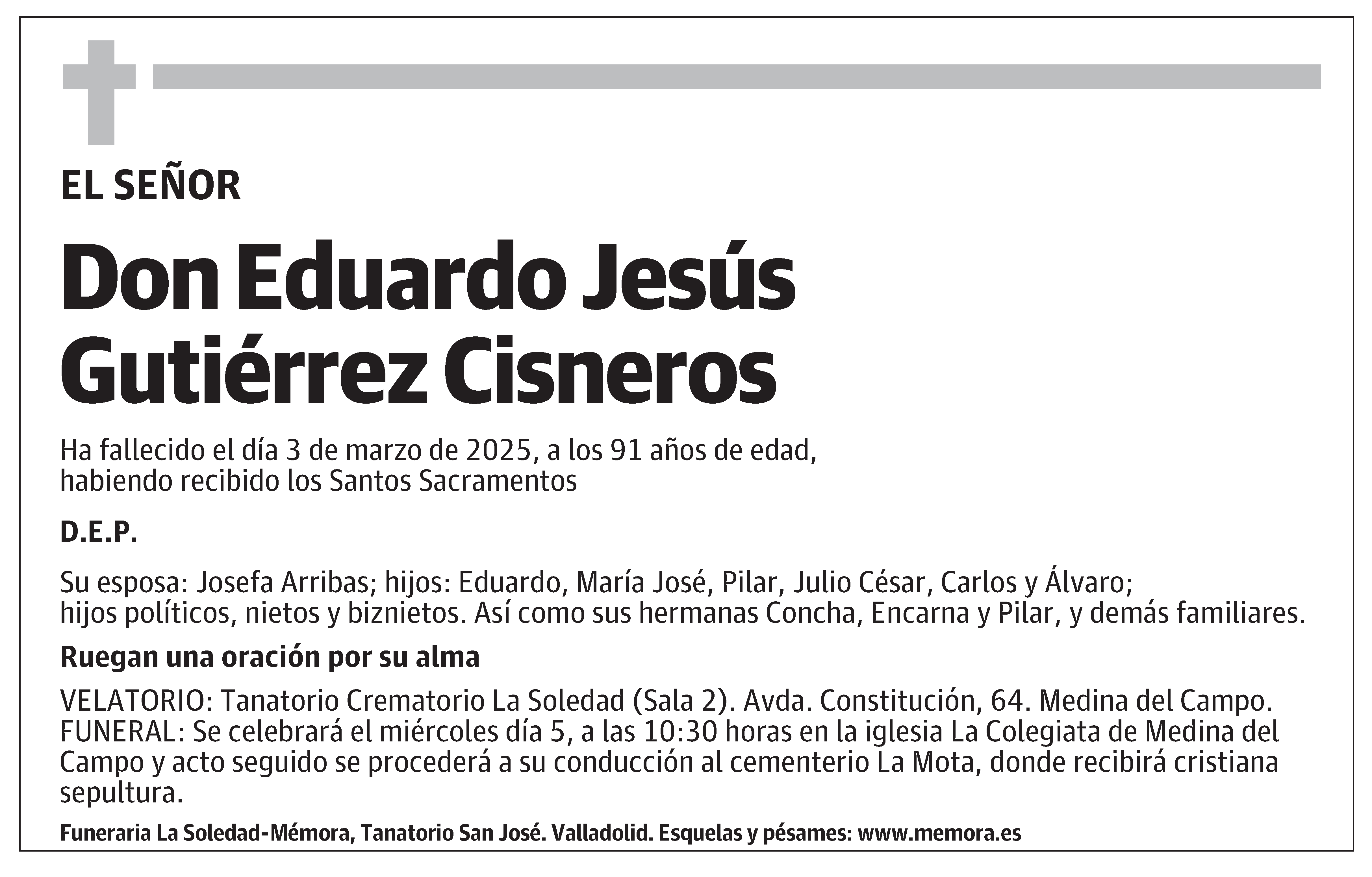 Eduardo Jesús Gutiérrez Cisneros