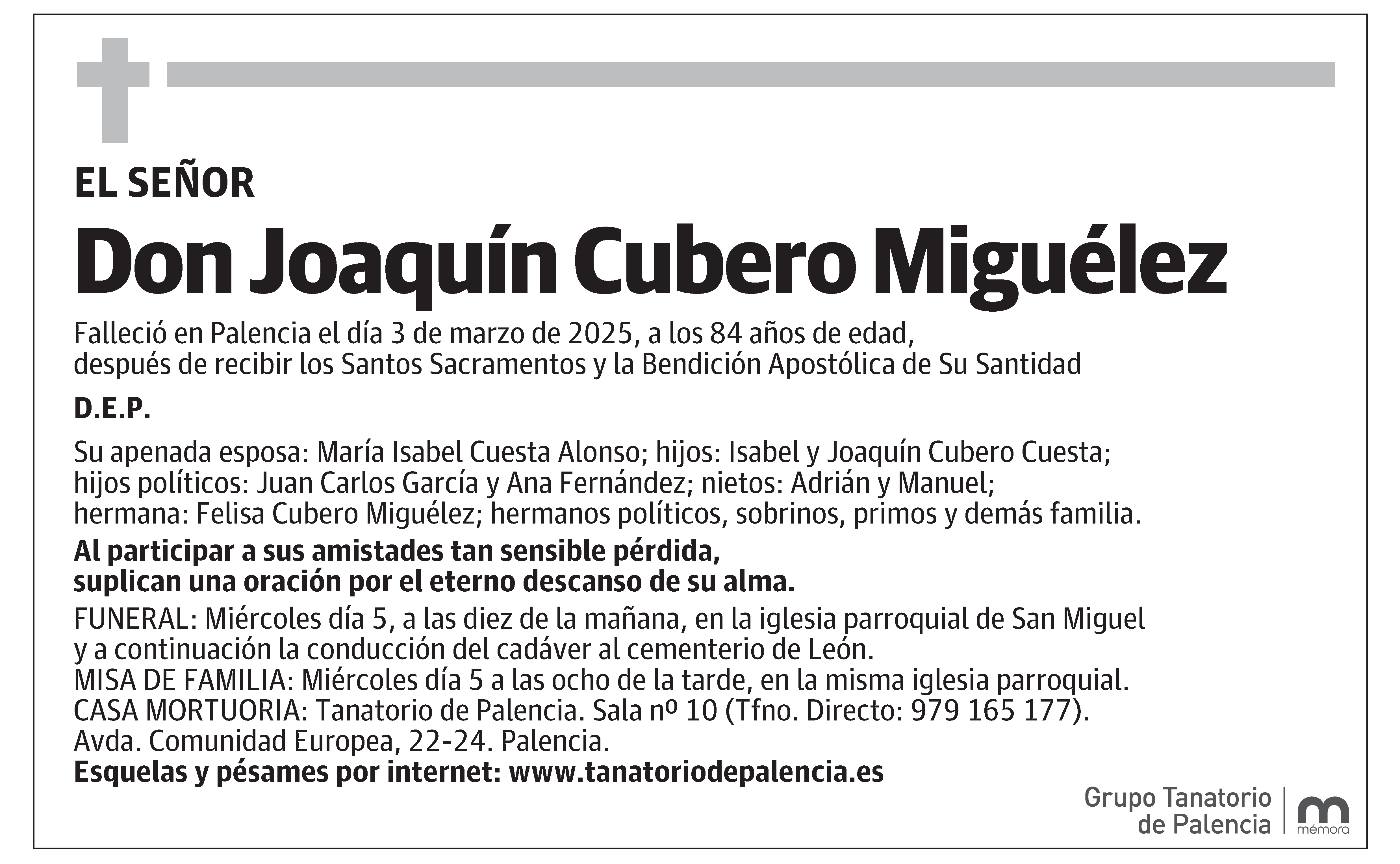 Joaquín Cubero Miguélez