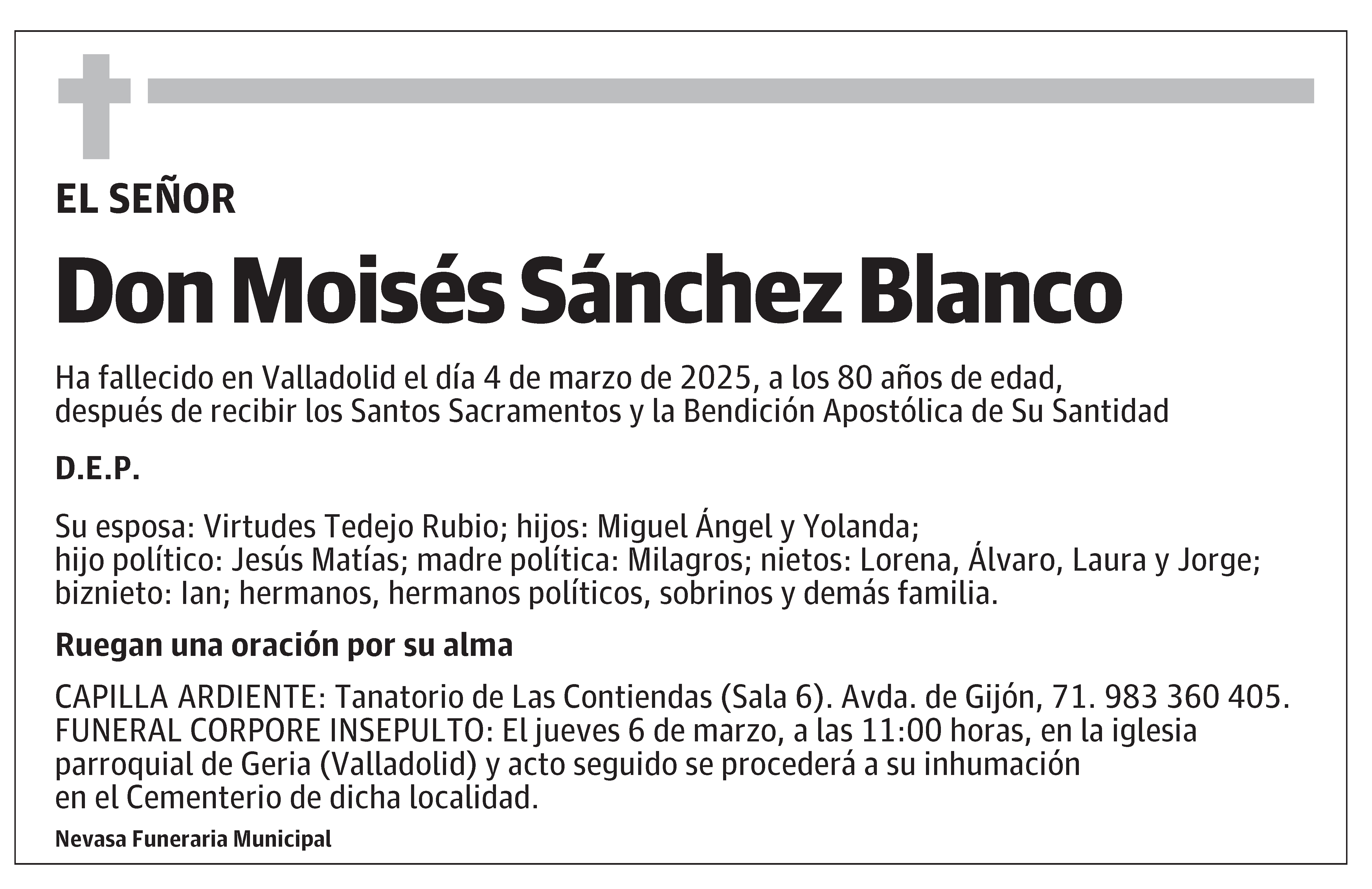 Moisés Sánchez Blanco