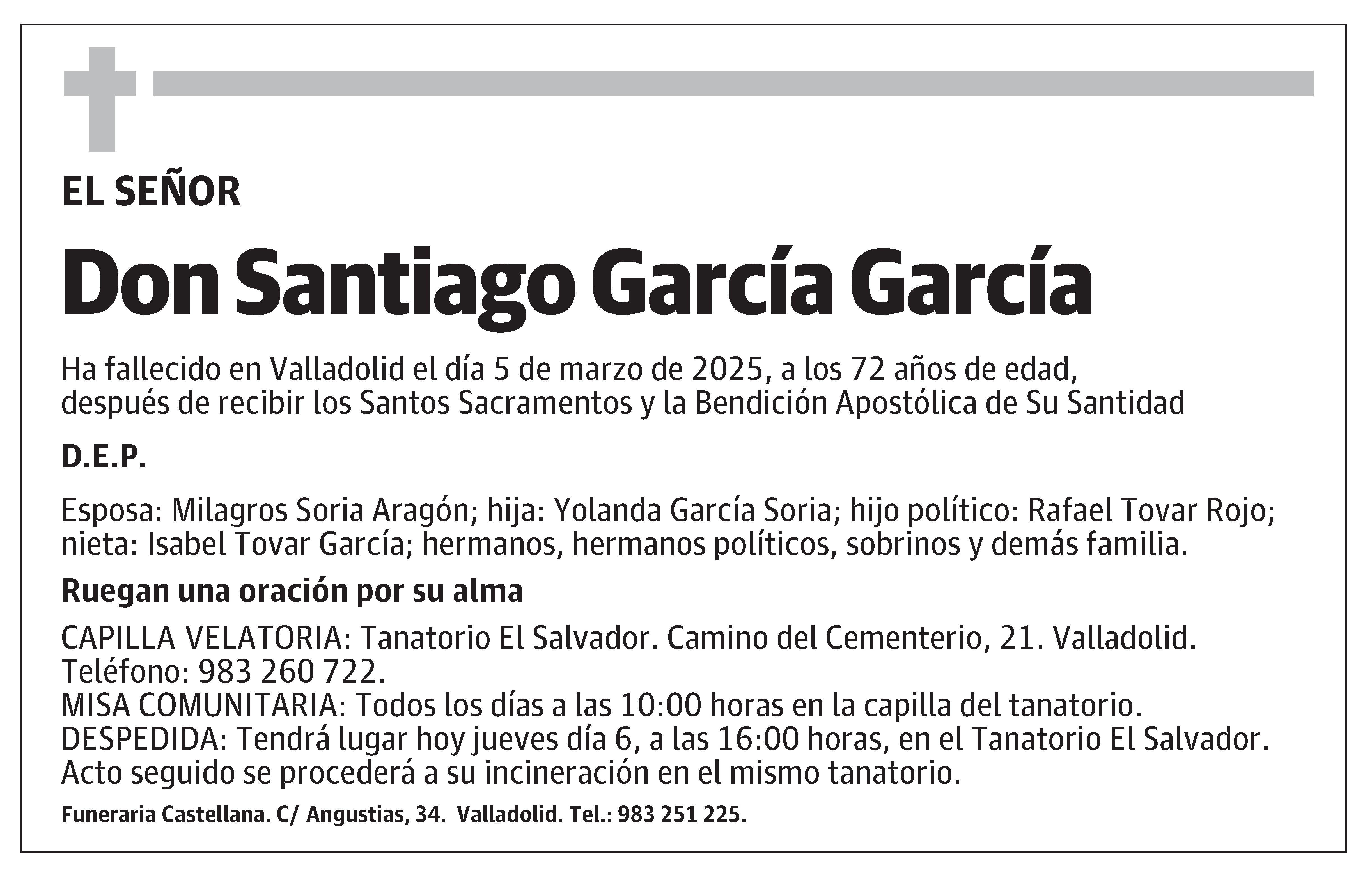 Santiago García García