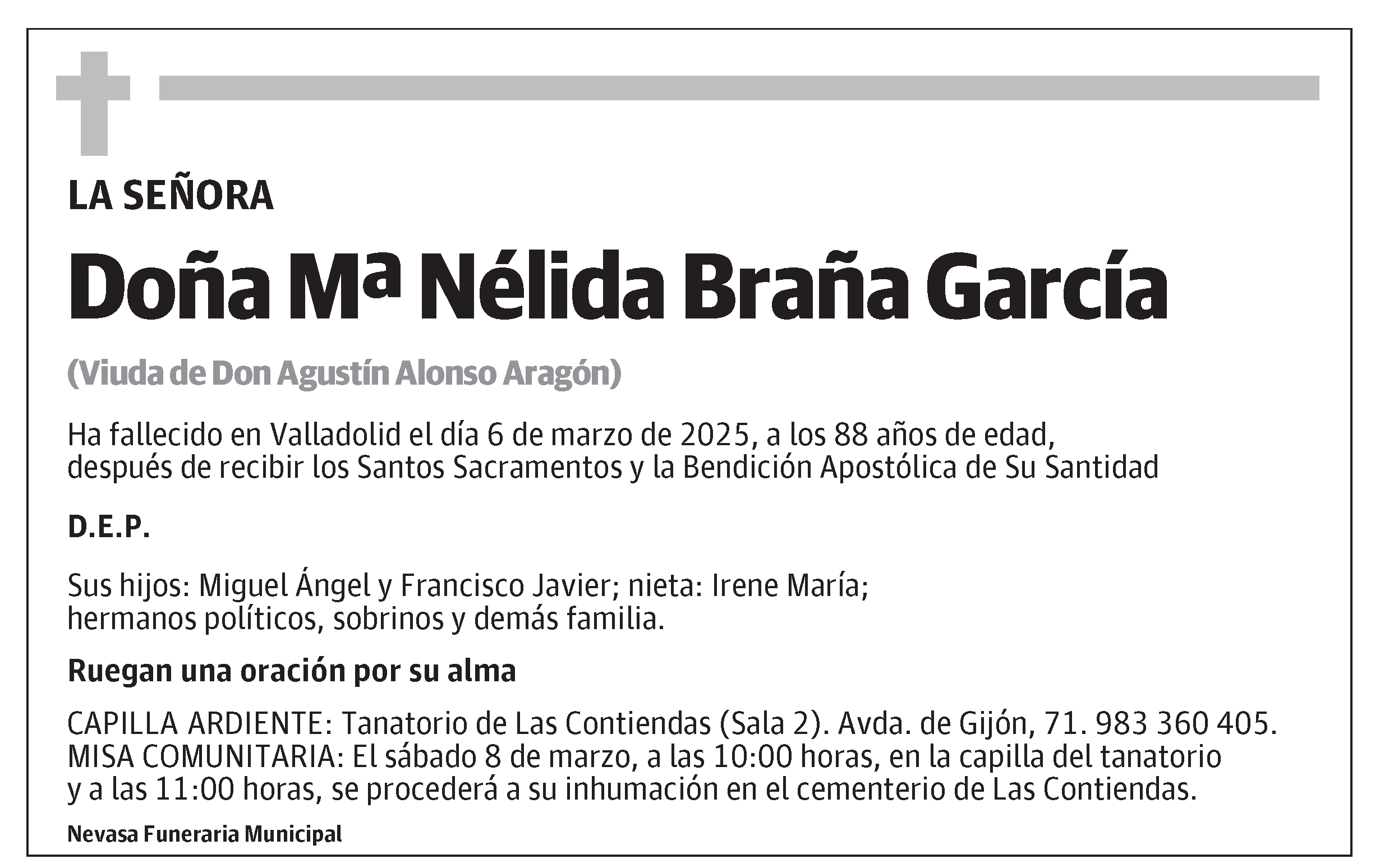 Mª Nélida Braña García