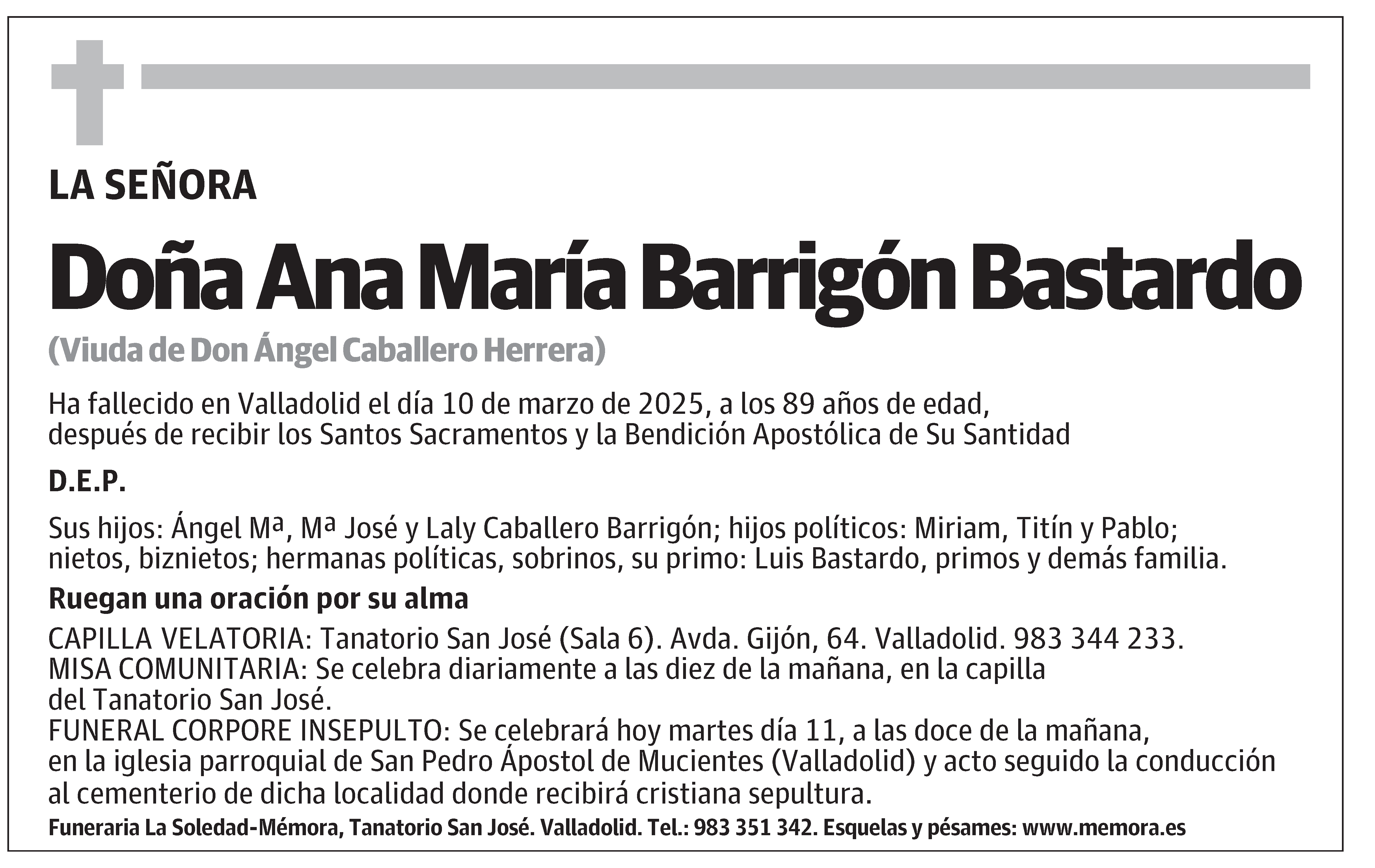 Ana María Barrigón Bastardo