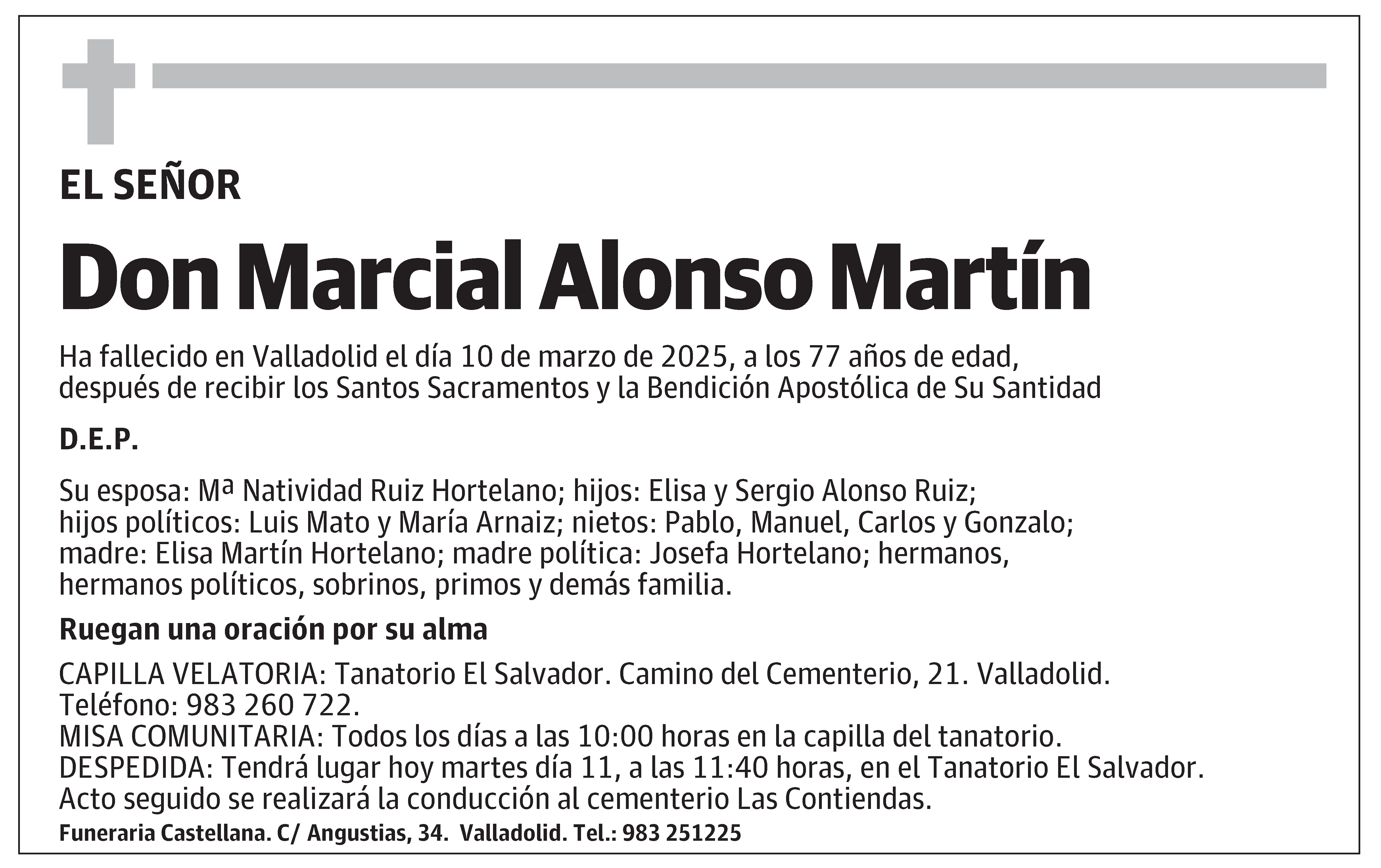 Marcial Alonso Martín