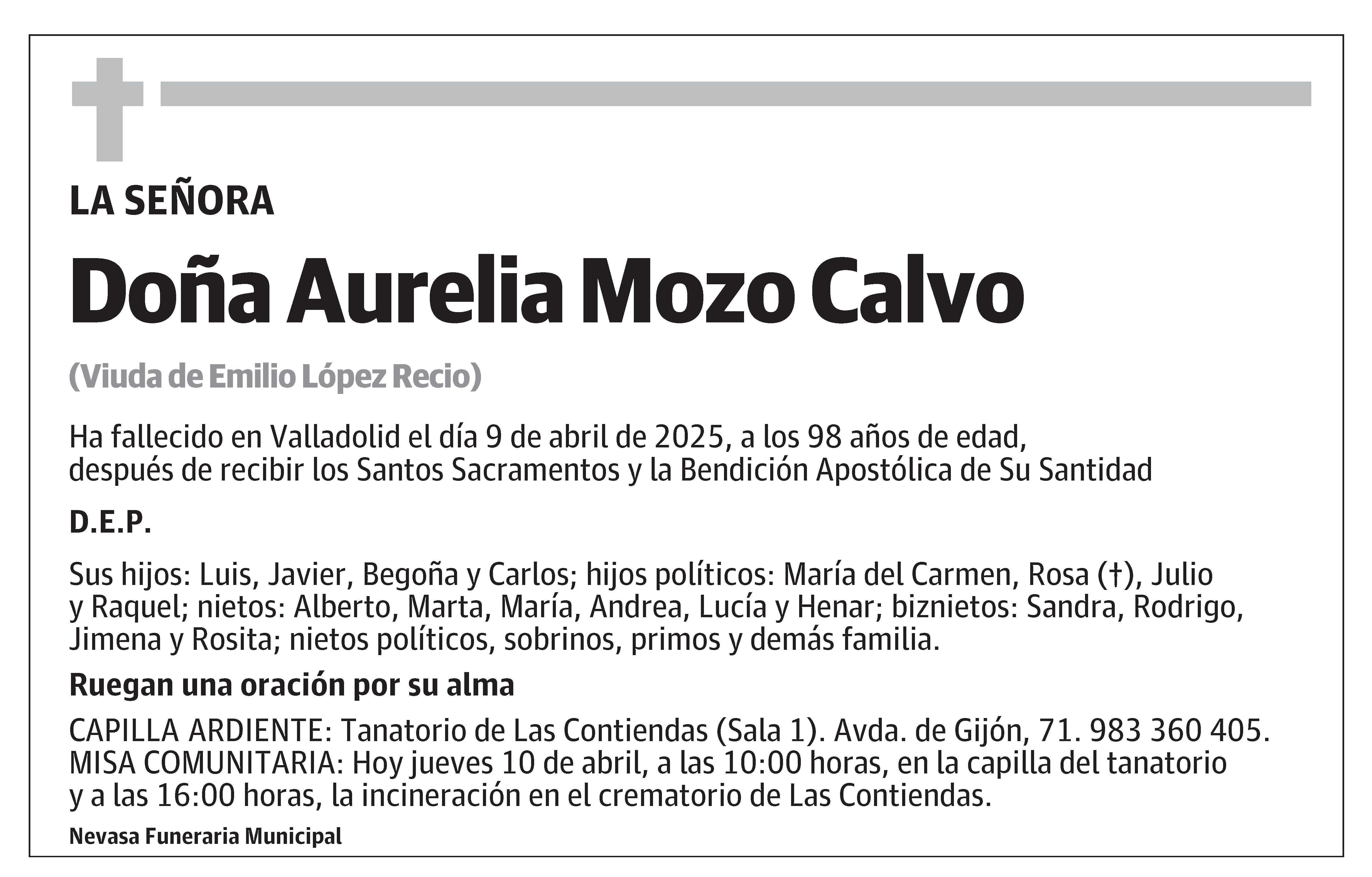 Aurelia Mozo Calvo