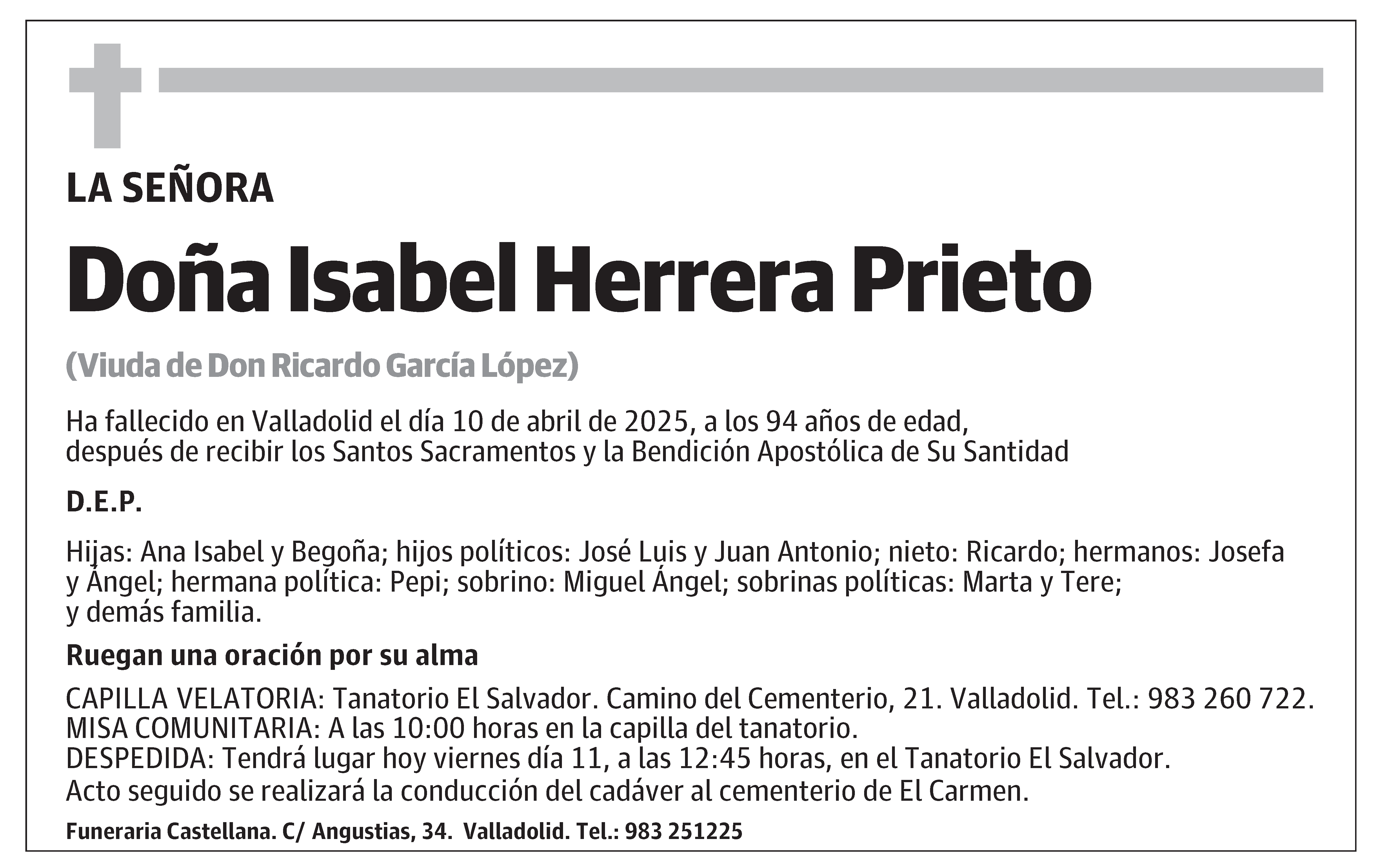 Isabel Herrera Prieto