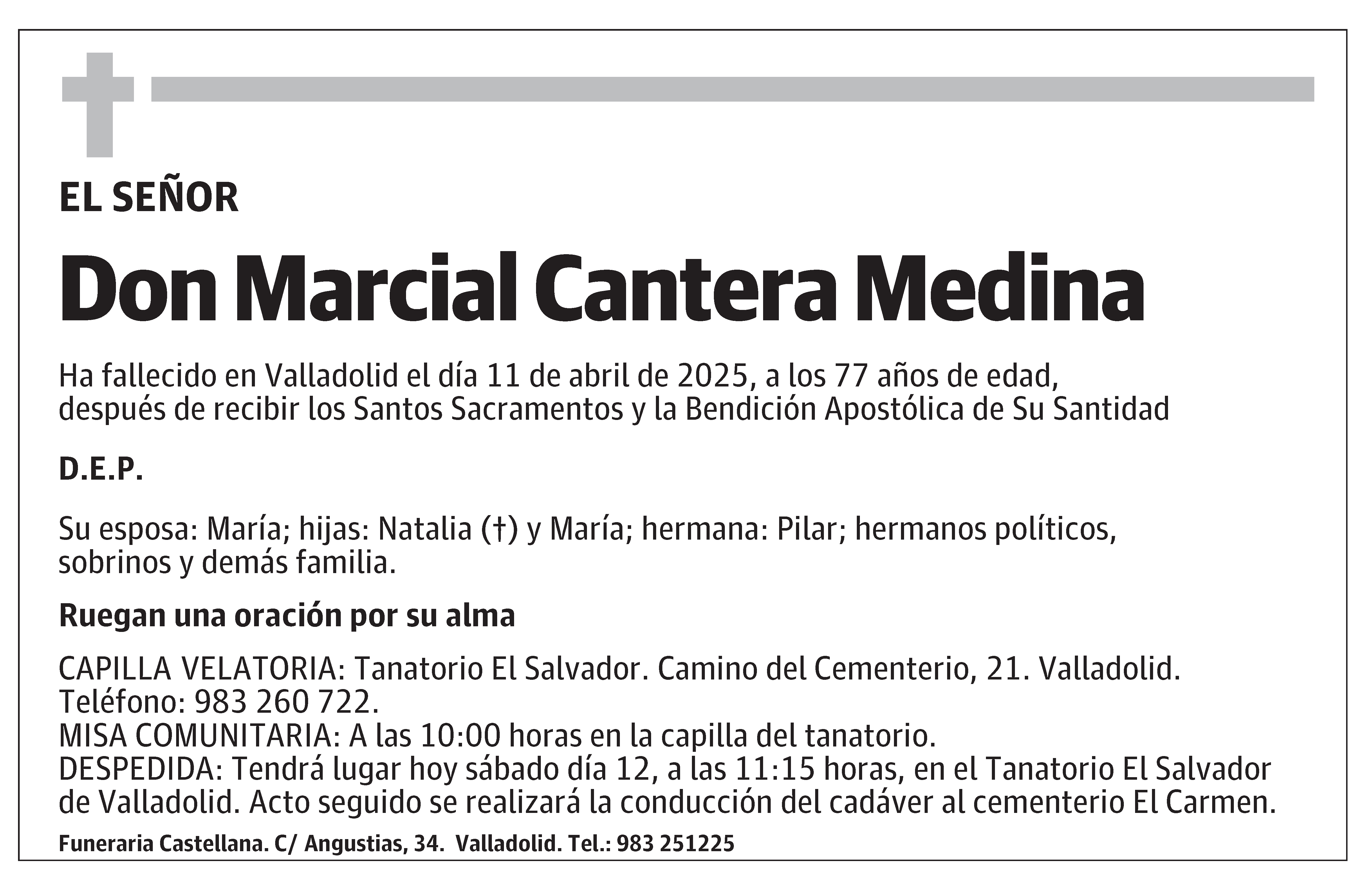 Marcial Cantera Medina