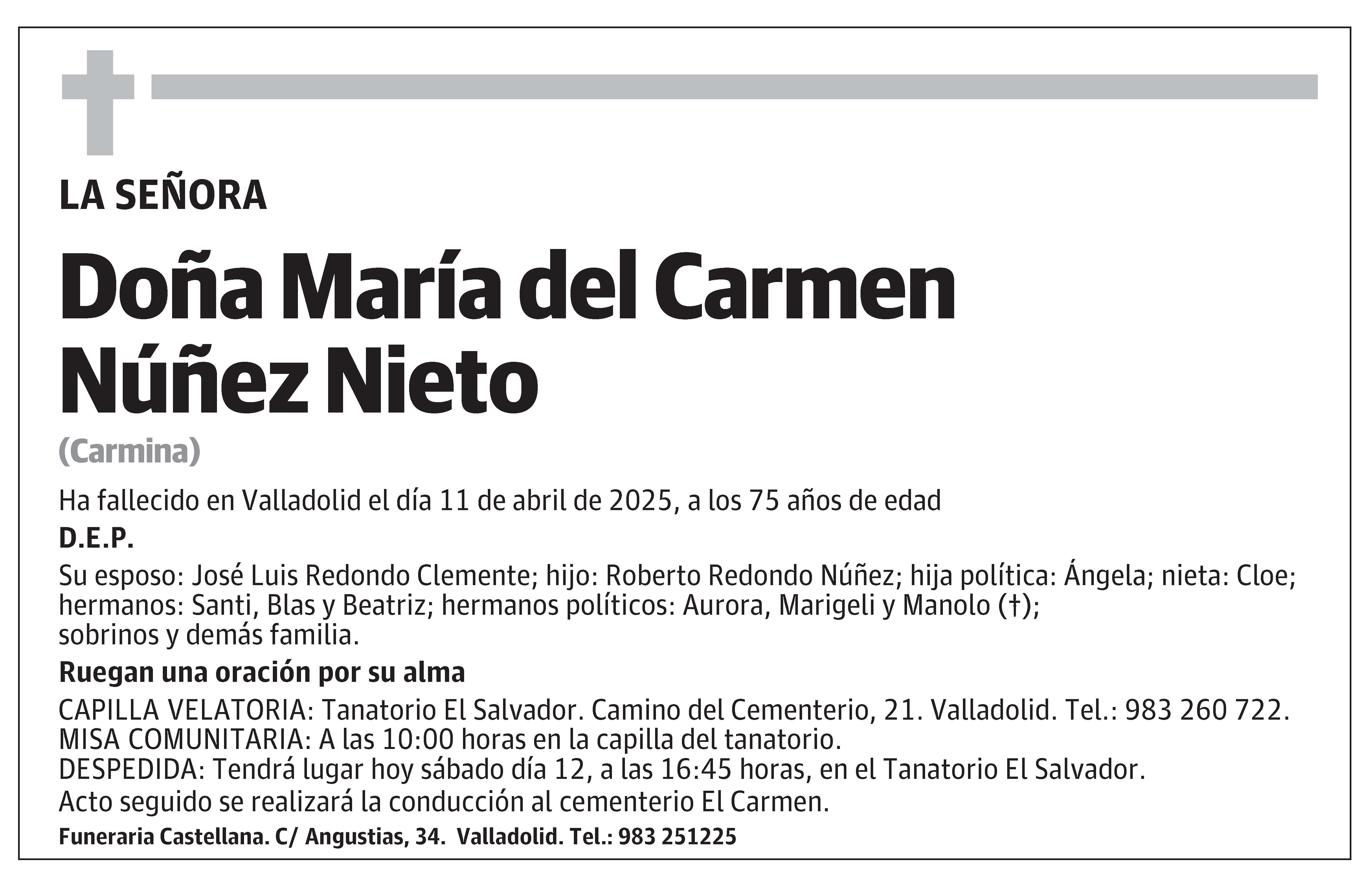 María del Carmen Núñez Nieto
