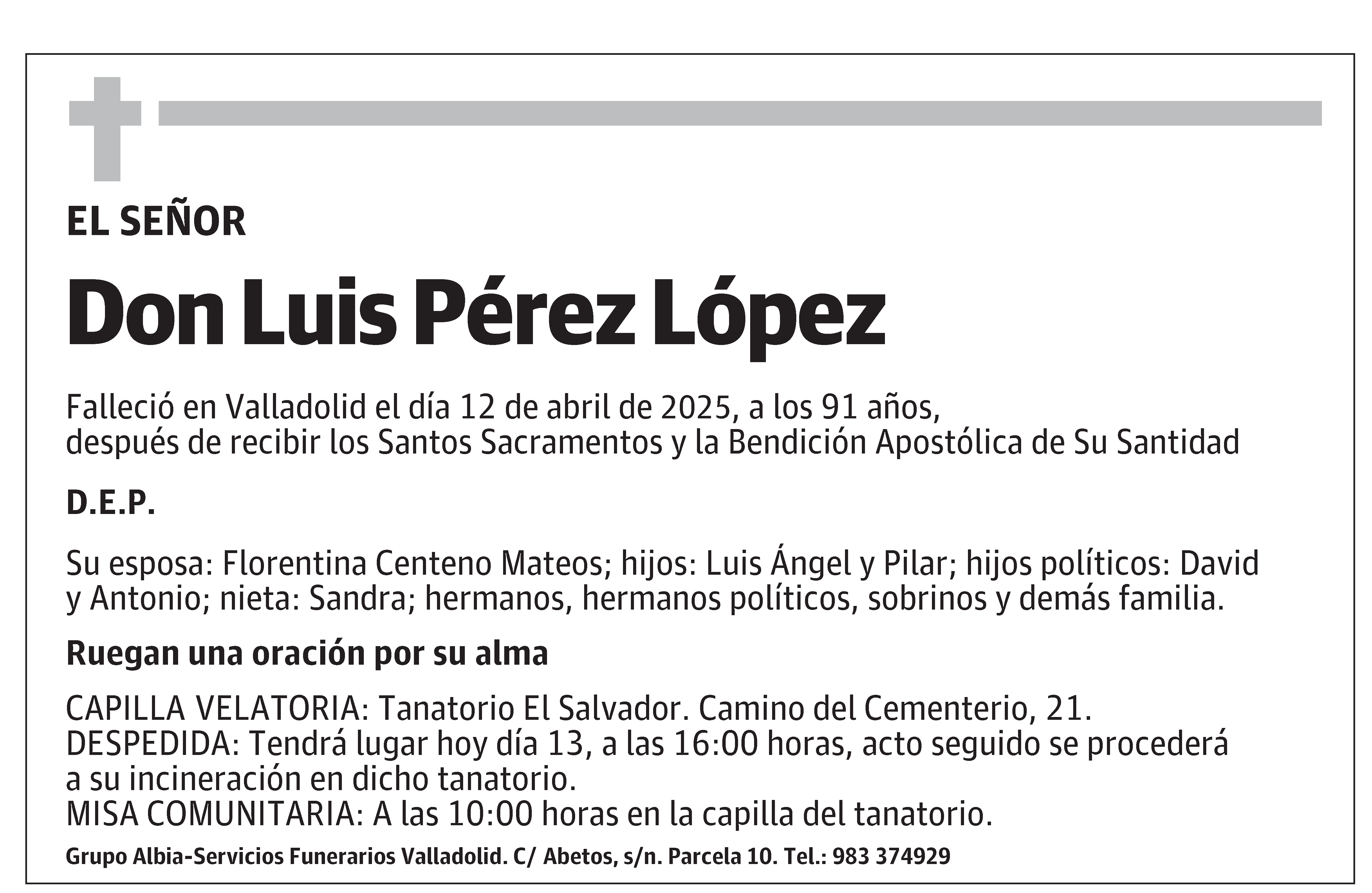 Luis Pérez López