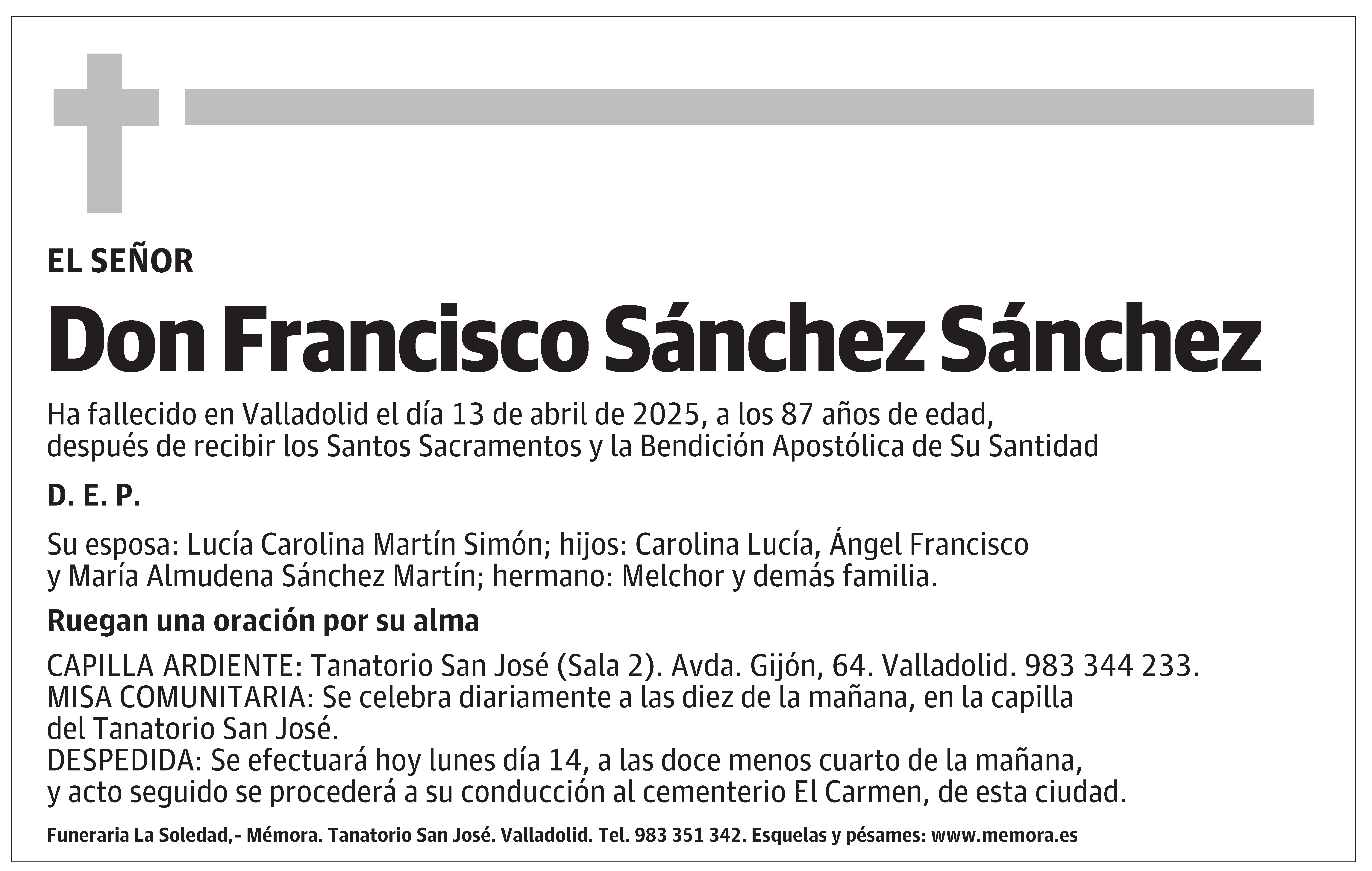 Francisco Sánchez Sánchez