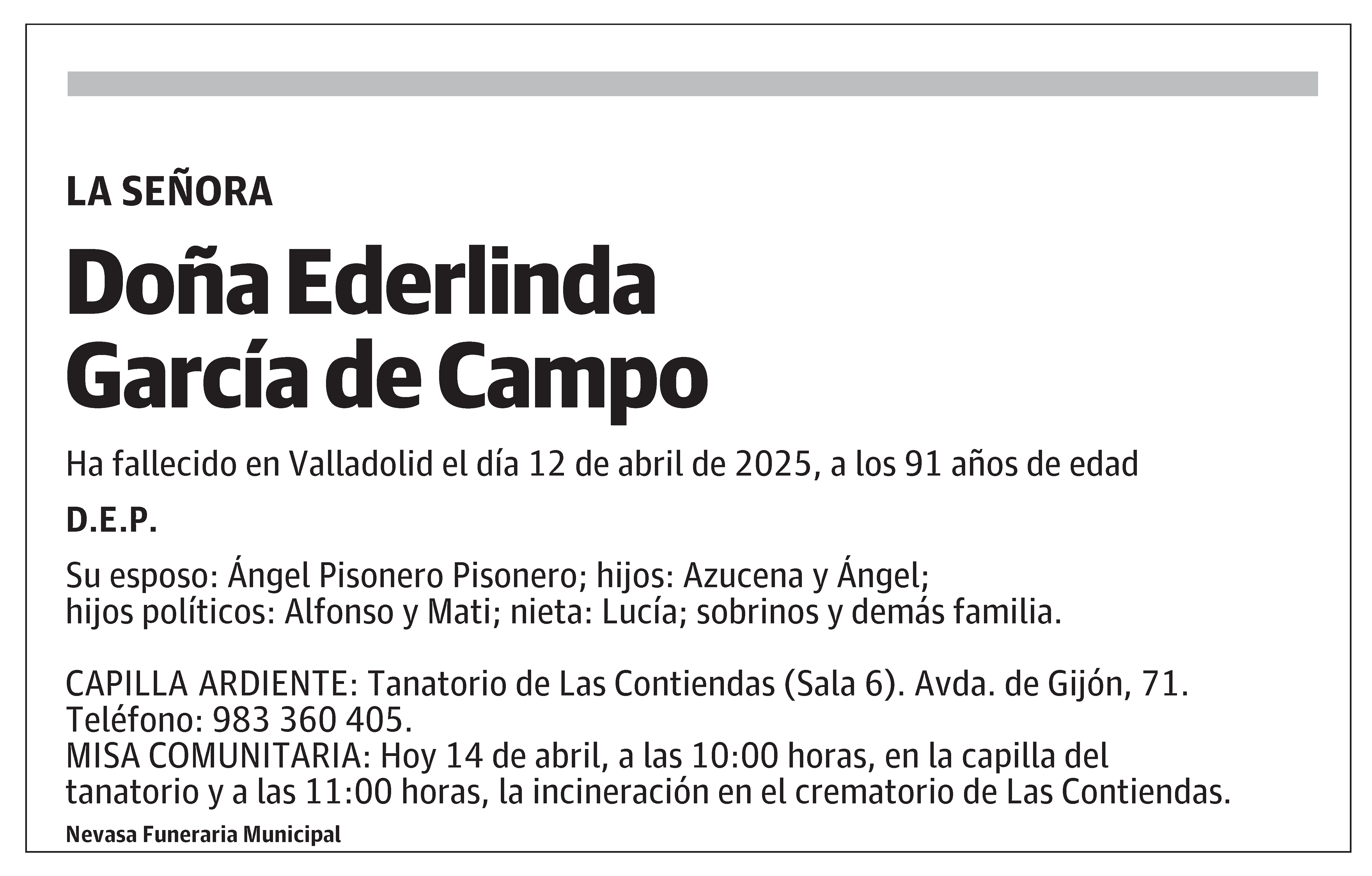 Ederlinda García de Campo