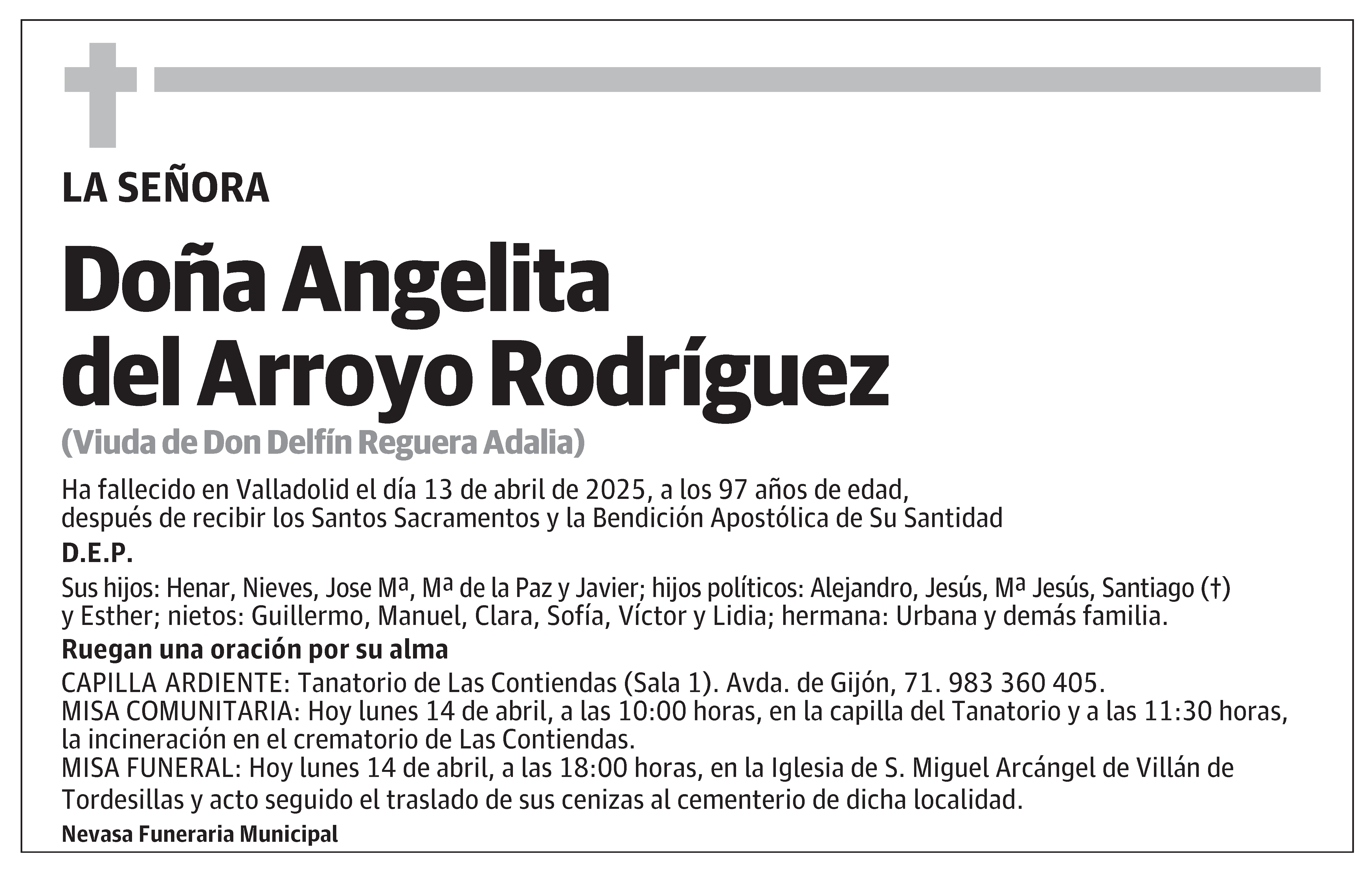 Angelita del Arroyo Rodríguez