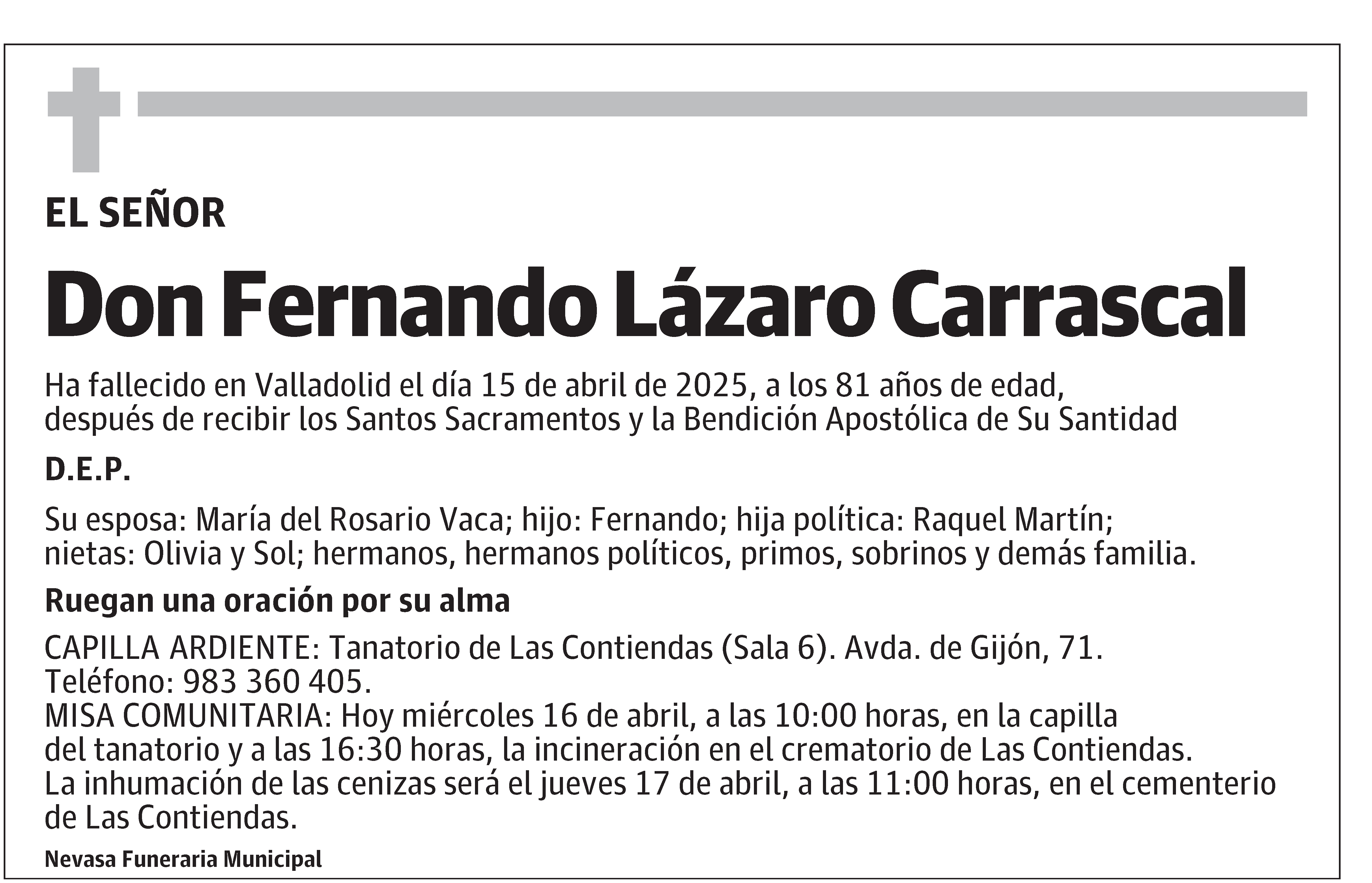 Fernando Lázaro Carrascal