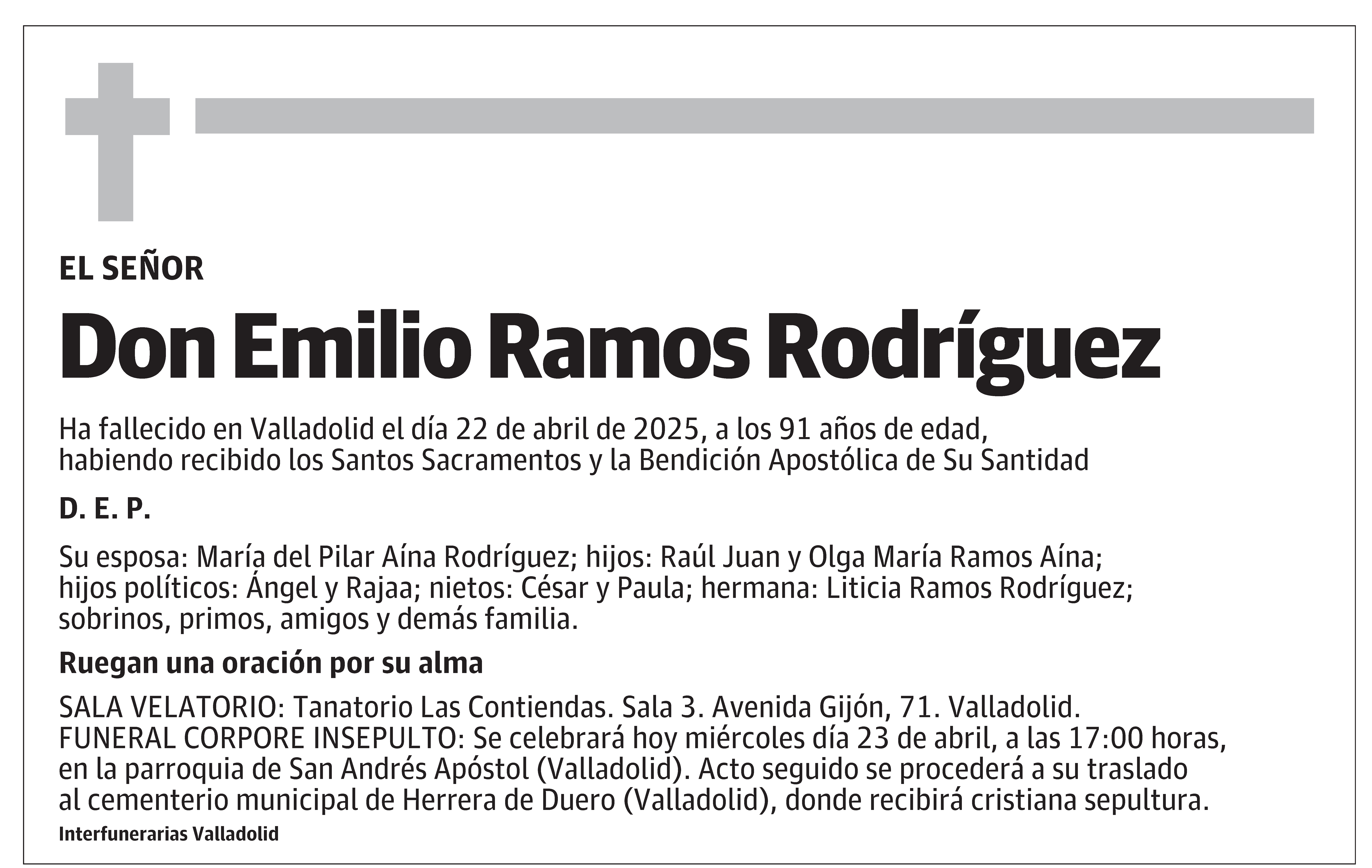 Emilio Ramos Rodríguez