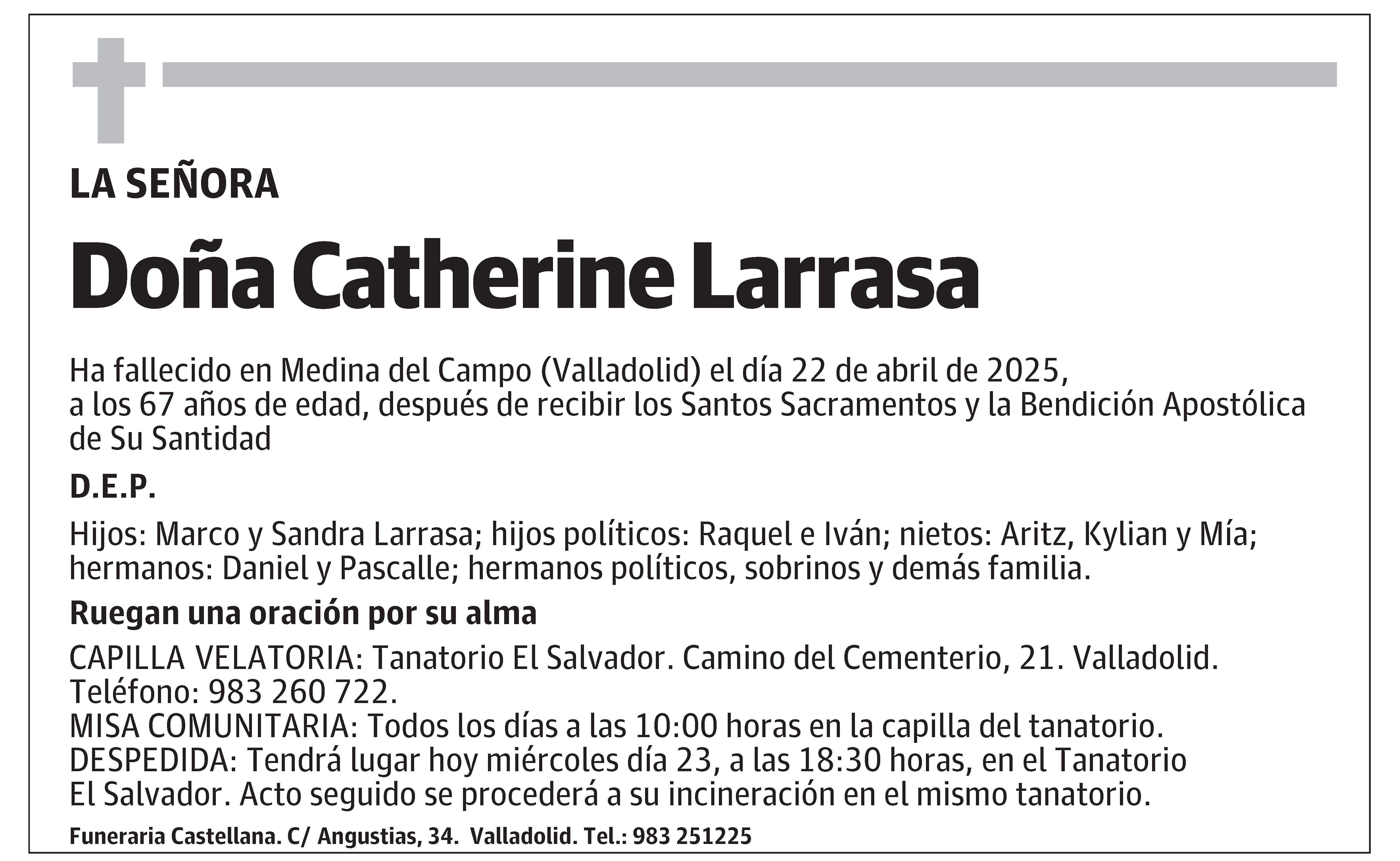 Catherine Larrasa