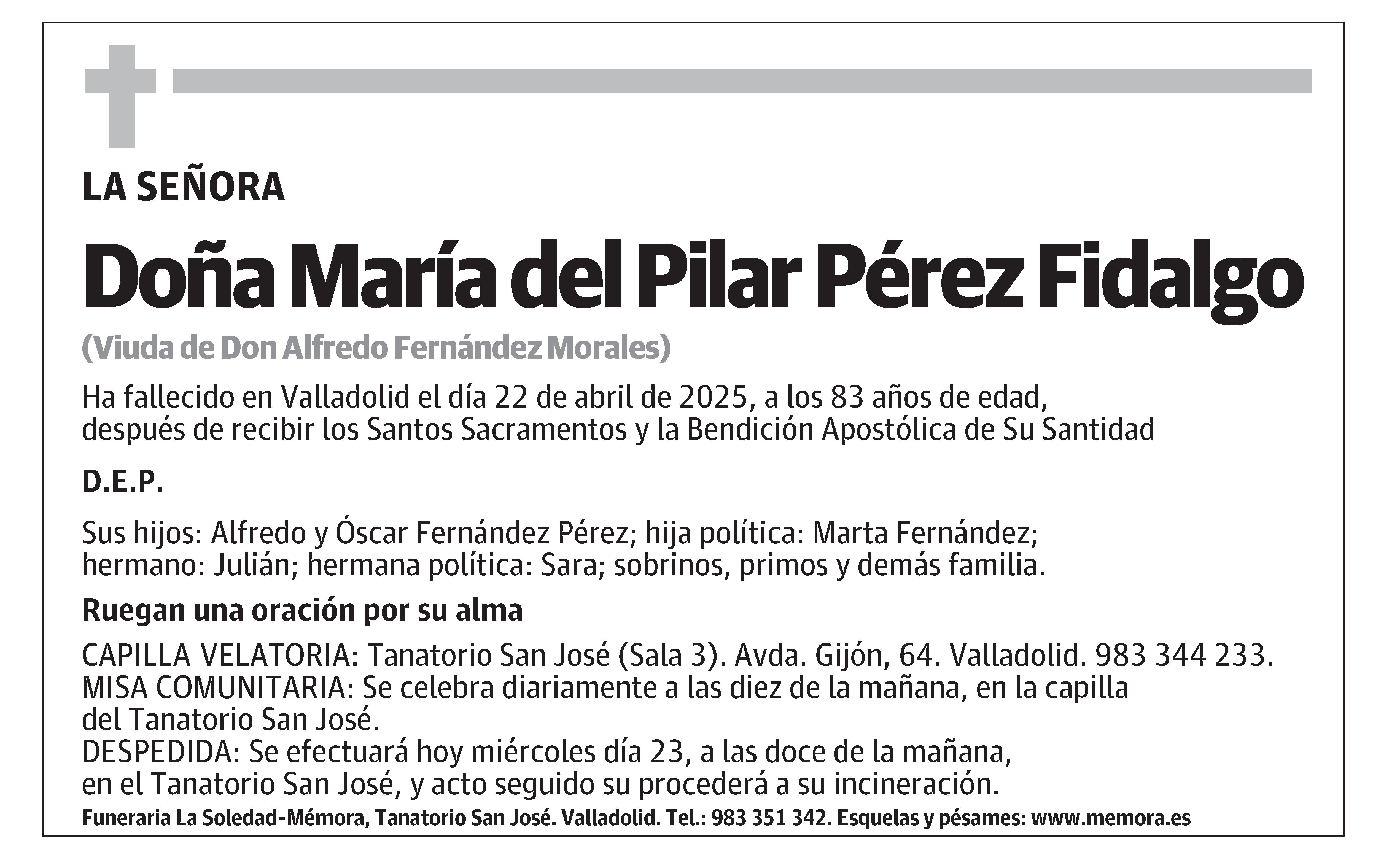 María del Pilar Pérez Fidalgo