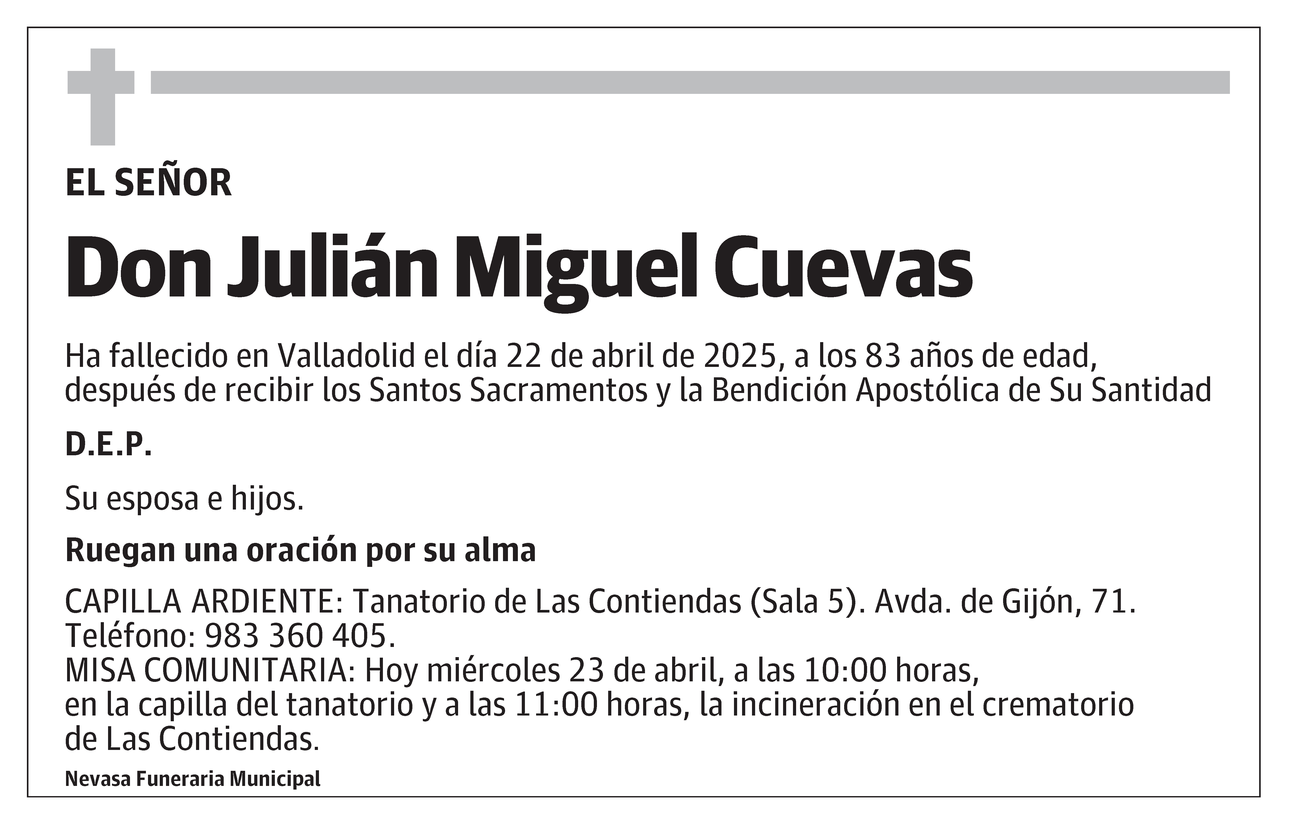 Julián Miguel Cuevas