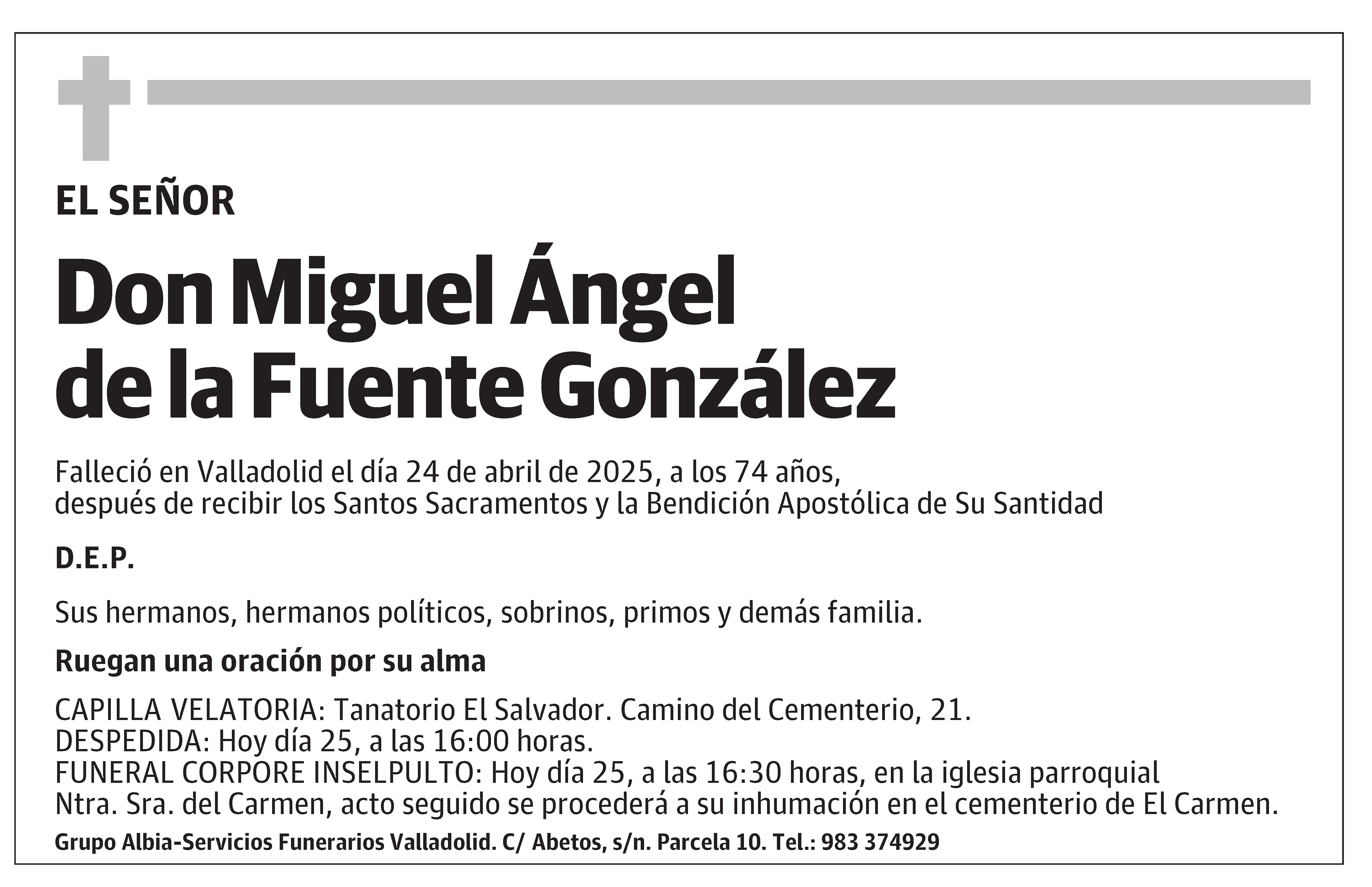 Miguel Ángel de la Fuente González