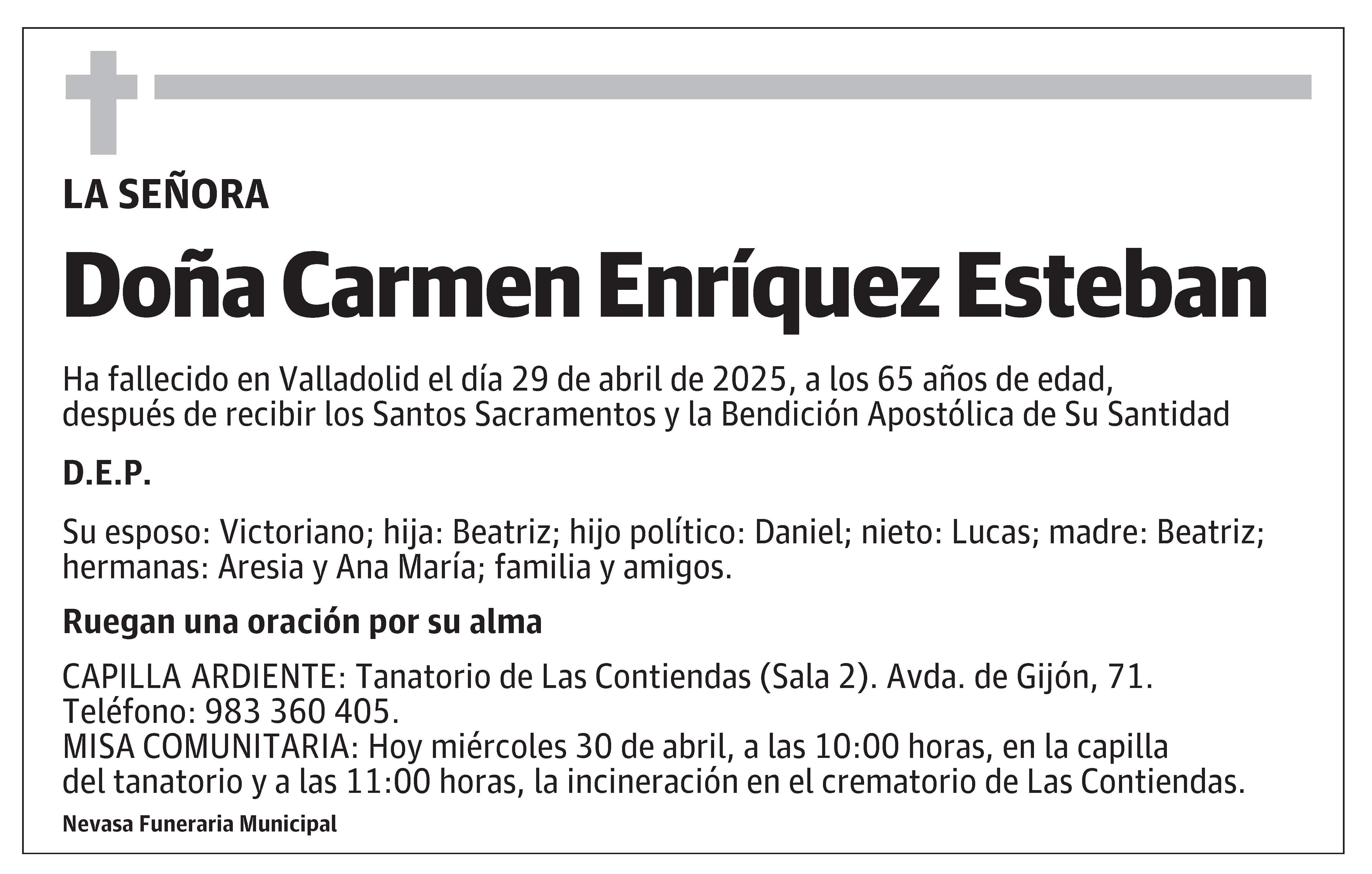 Carmen Enríquez Esteban