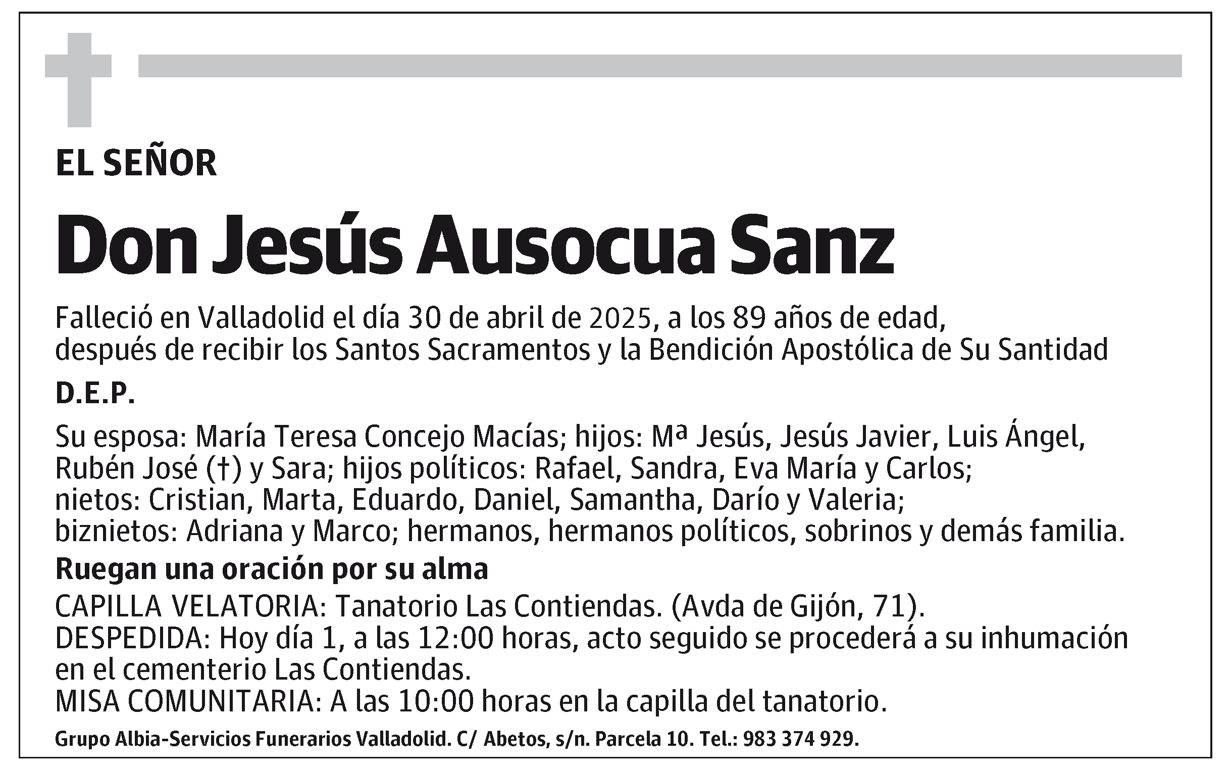 Jesús Ausocua Sanz