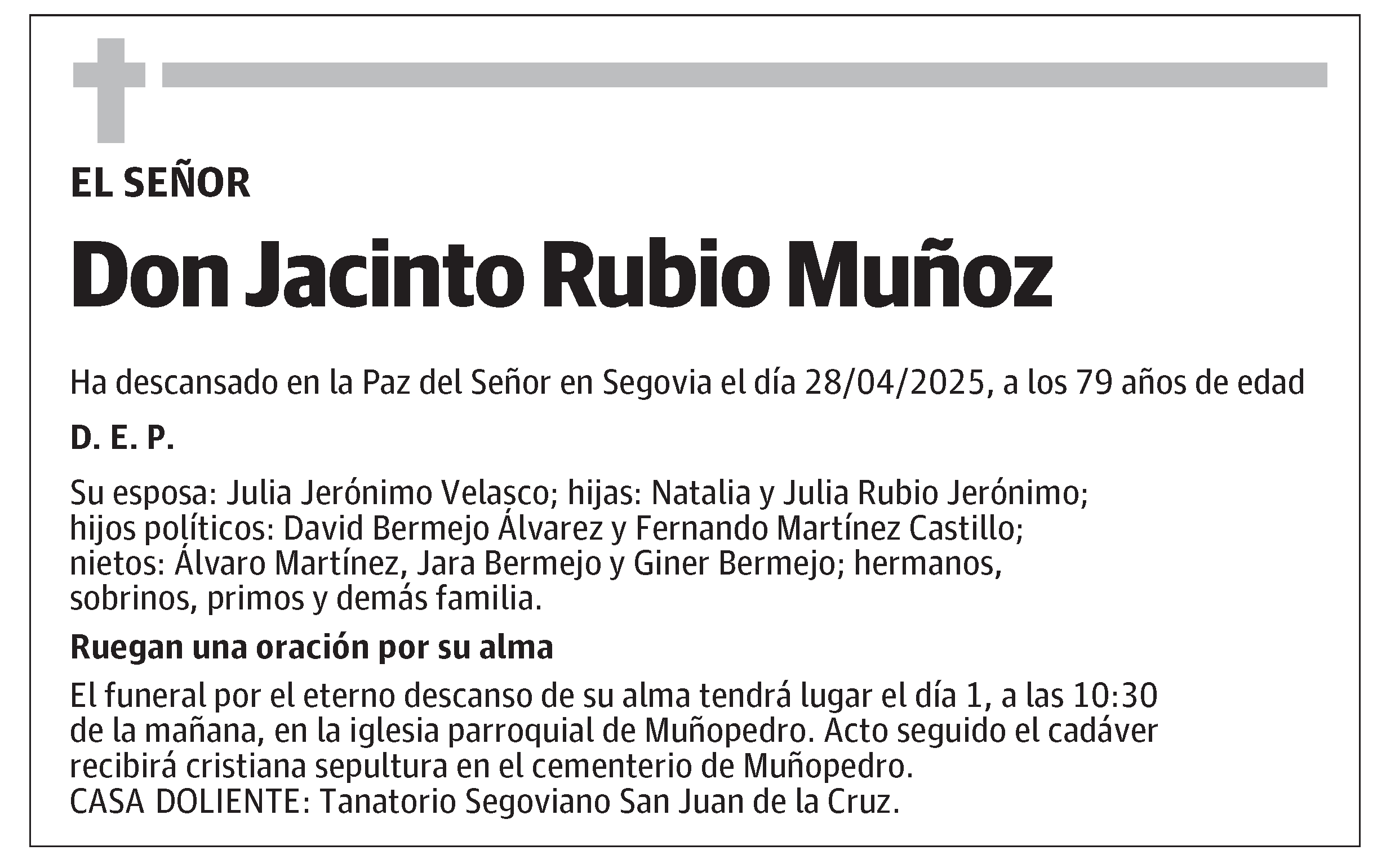 Jacinto Rubio Muñoz