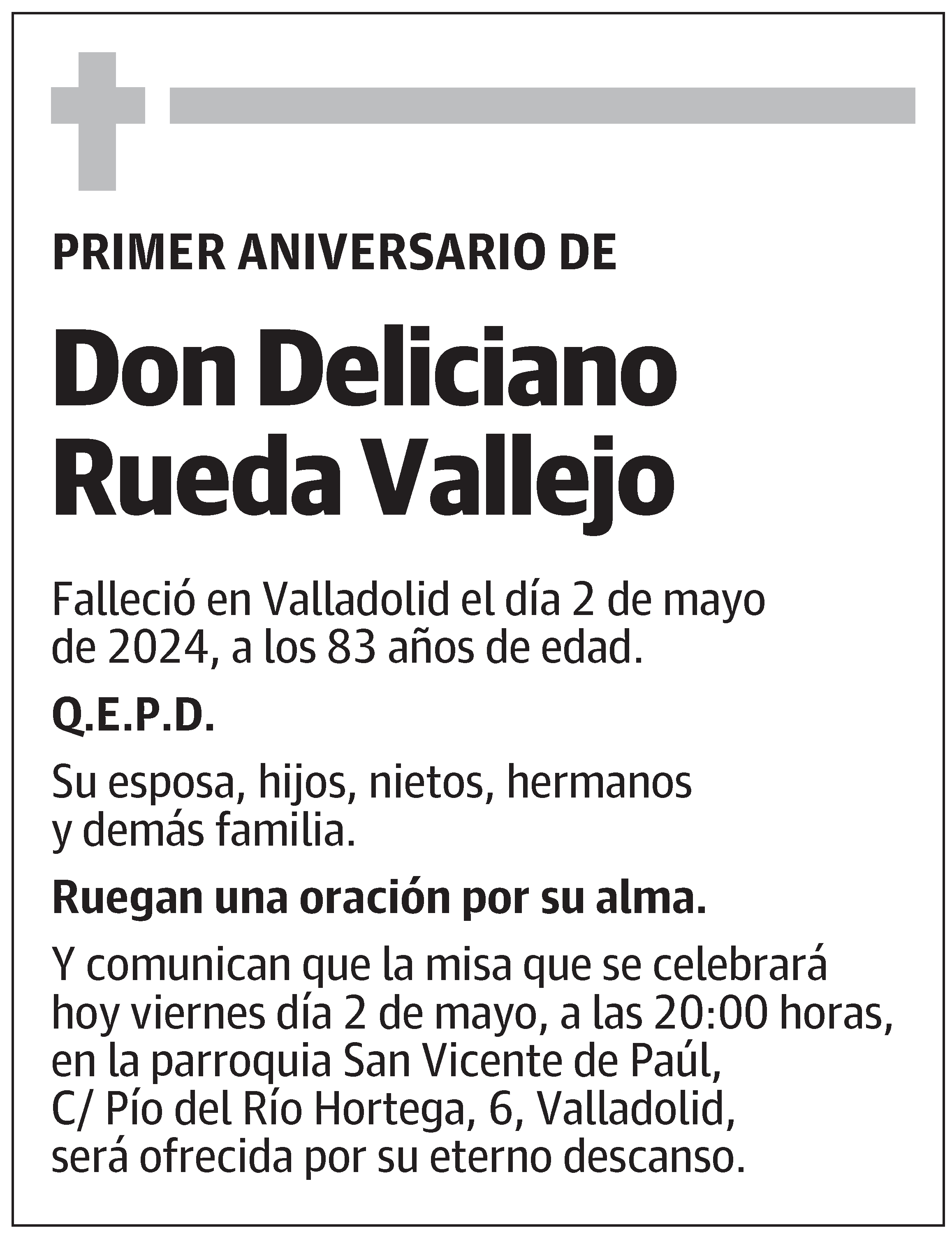 Deliciano Rueda Vallejo