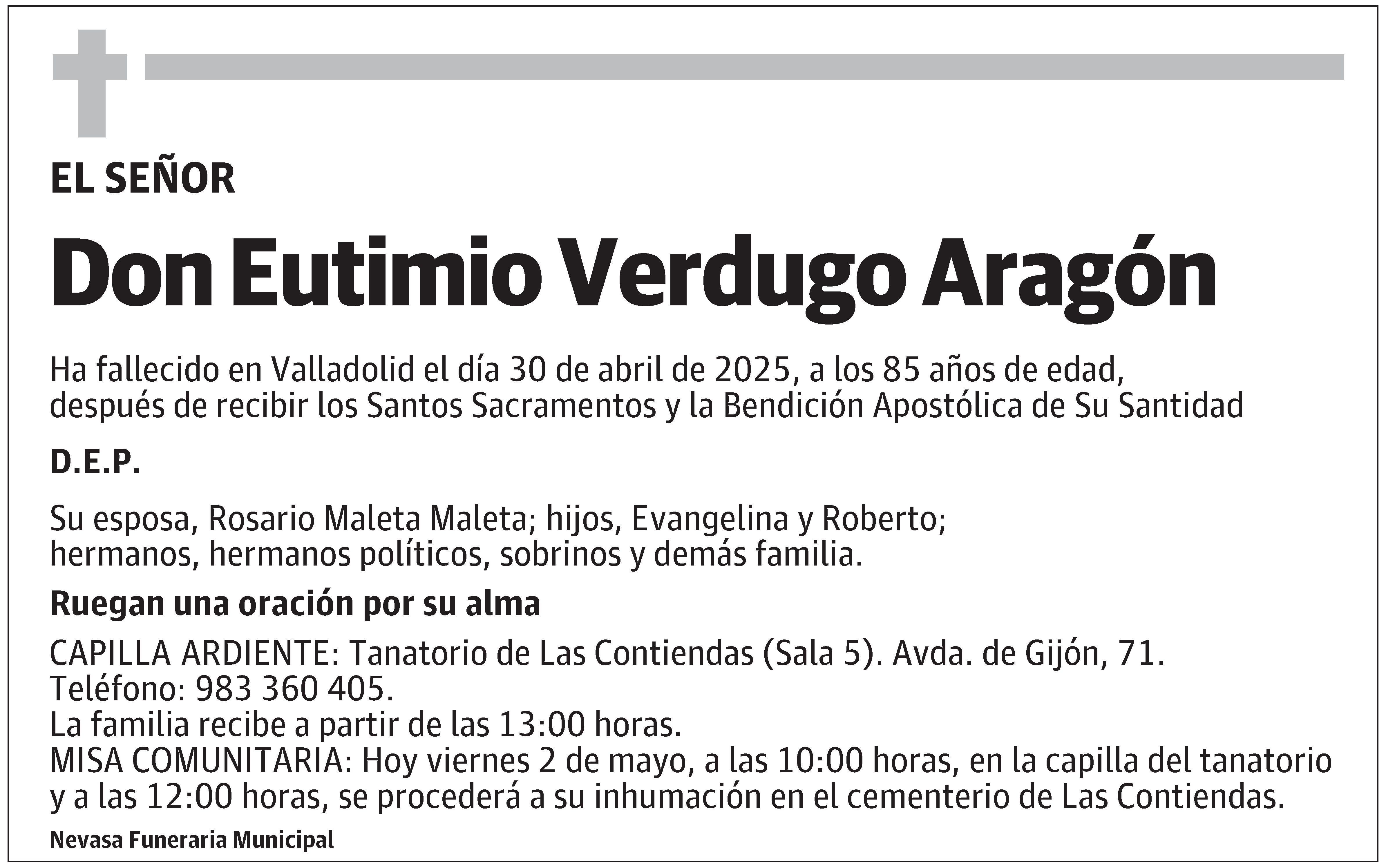 Eutimio Verdugo Aragón